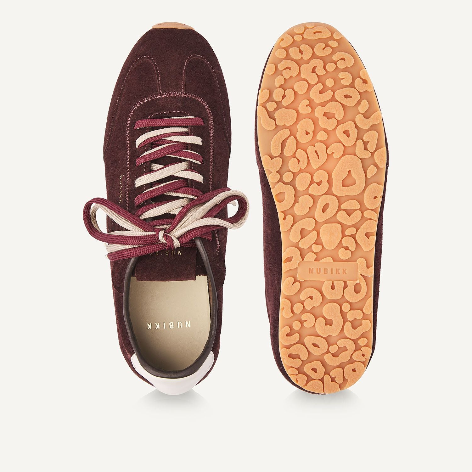 Baskets BillyLou Suède Bordeaux