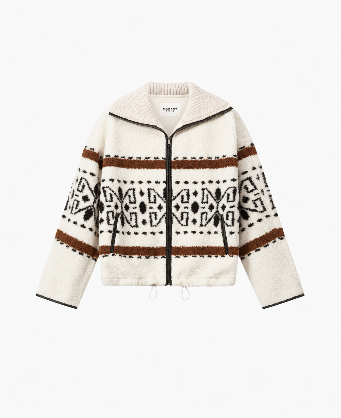 Cardigan zip graphic