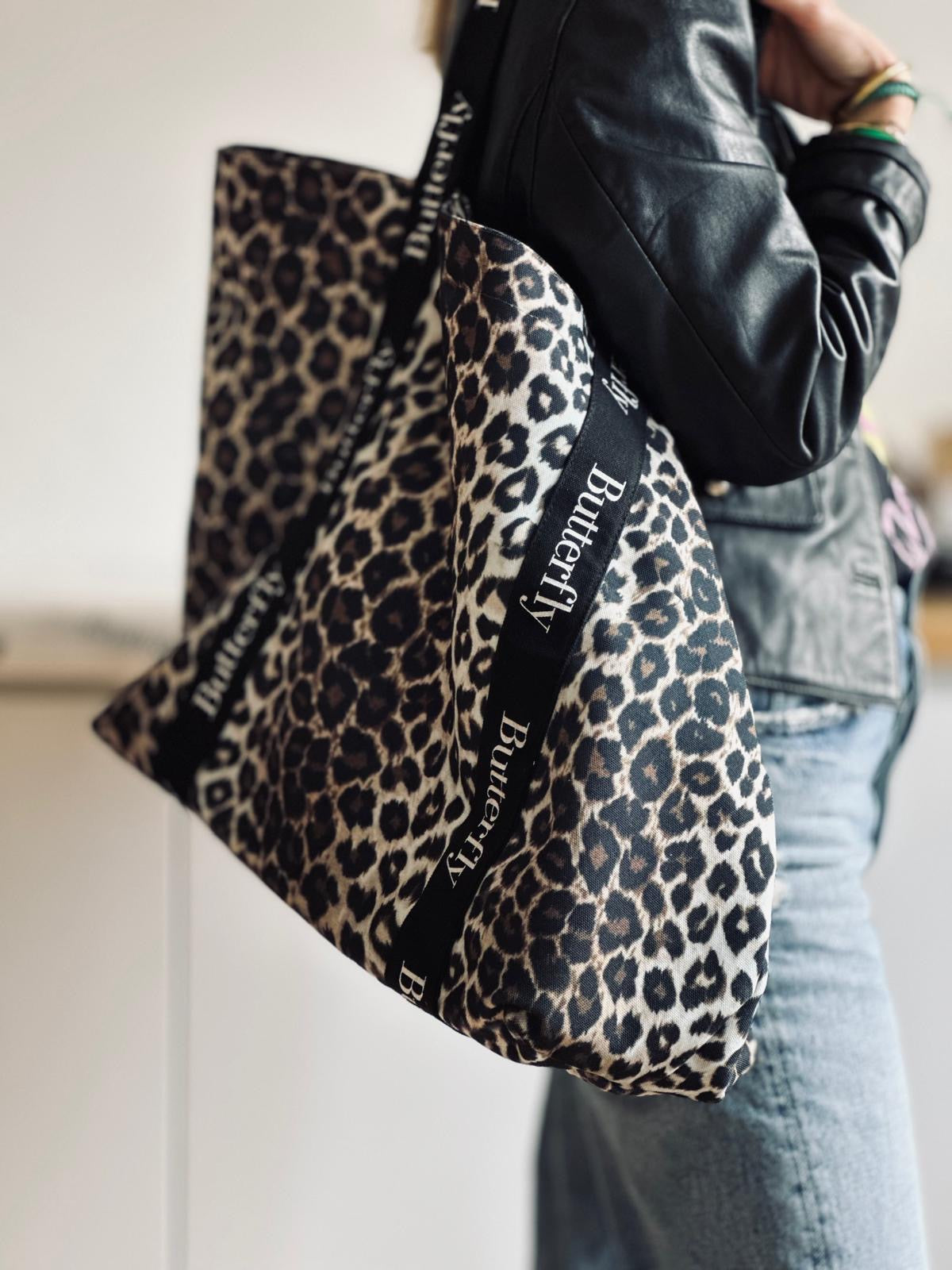 Leopard Butterfly Totebag :)