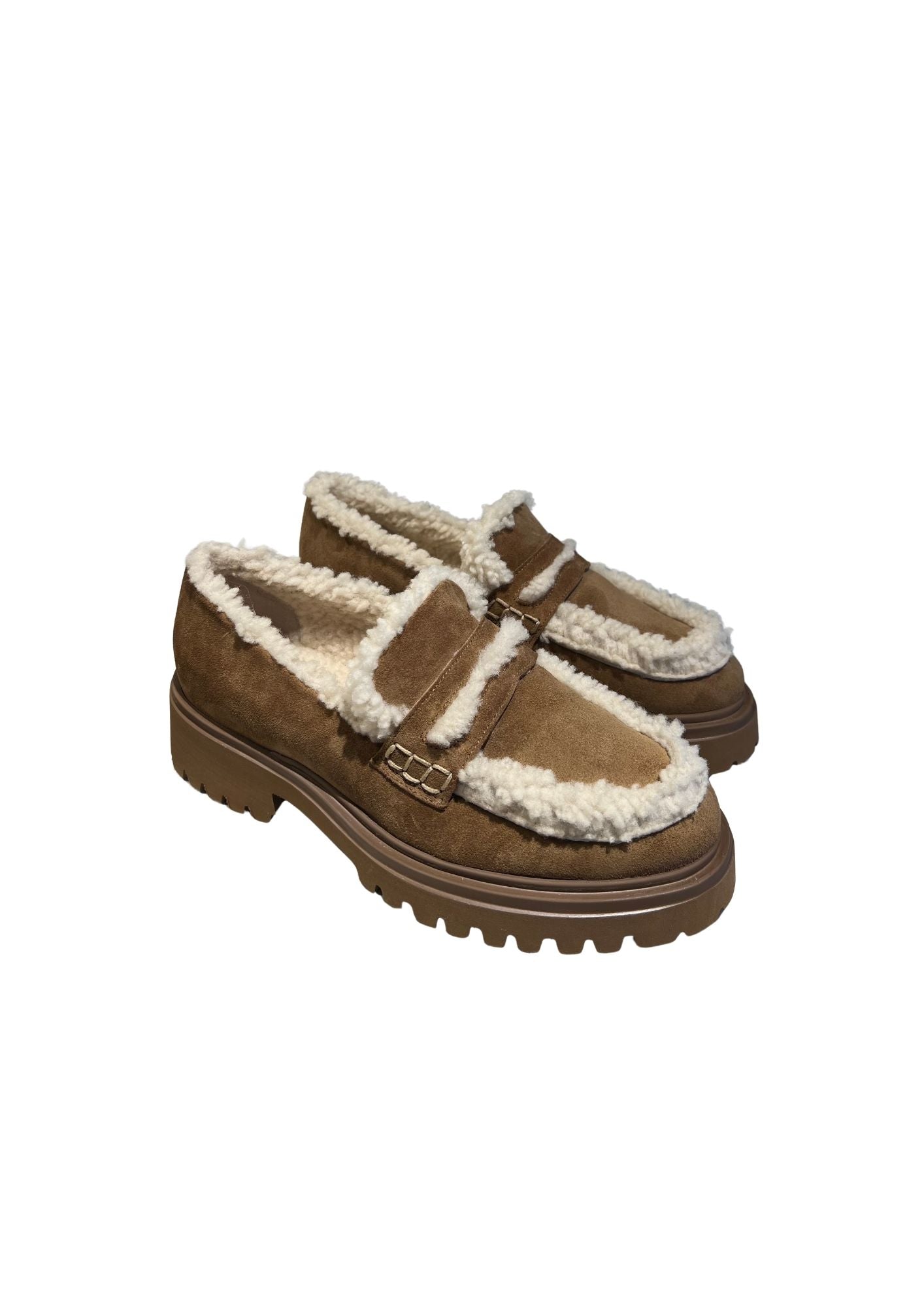 Mocassins daim fourrée WILL