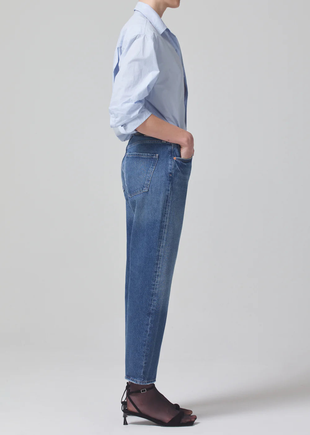 JEANS EMERY CROP RELAXED