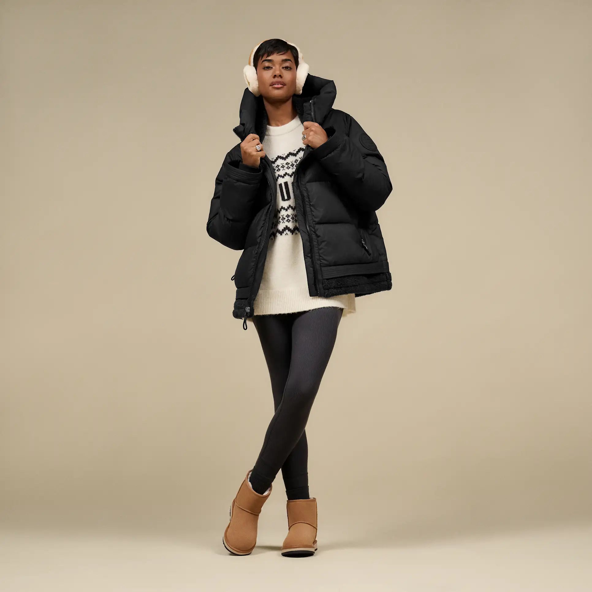 Cache-oreilles Sheepskin Earmuff