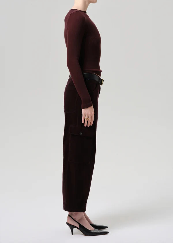 Thassos twisted seam utility pant