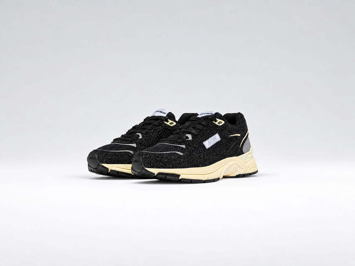 Sneakers Hyperway Low Wom Black Silver