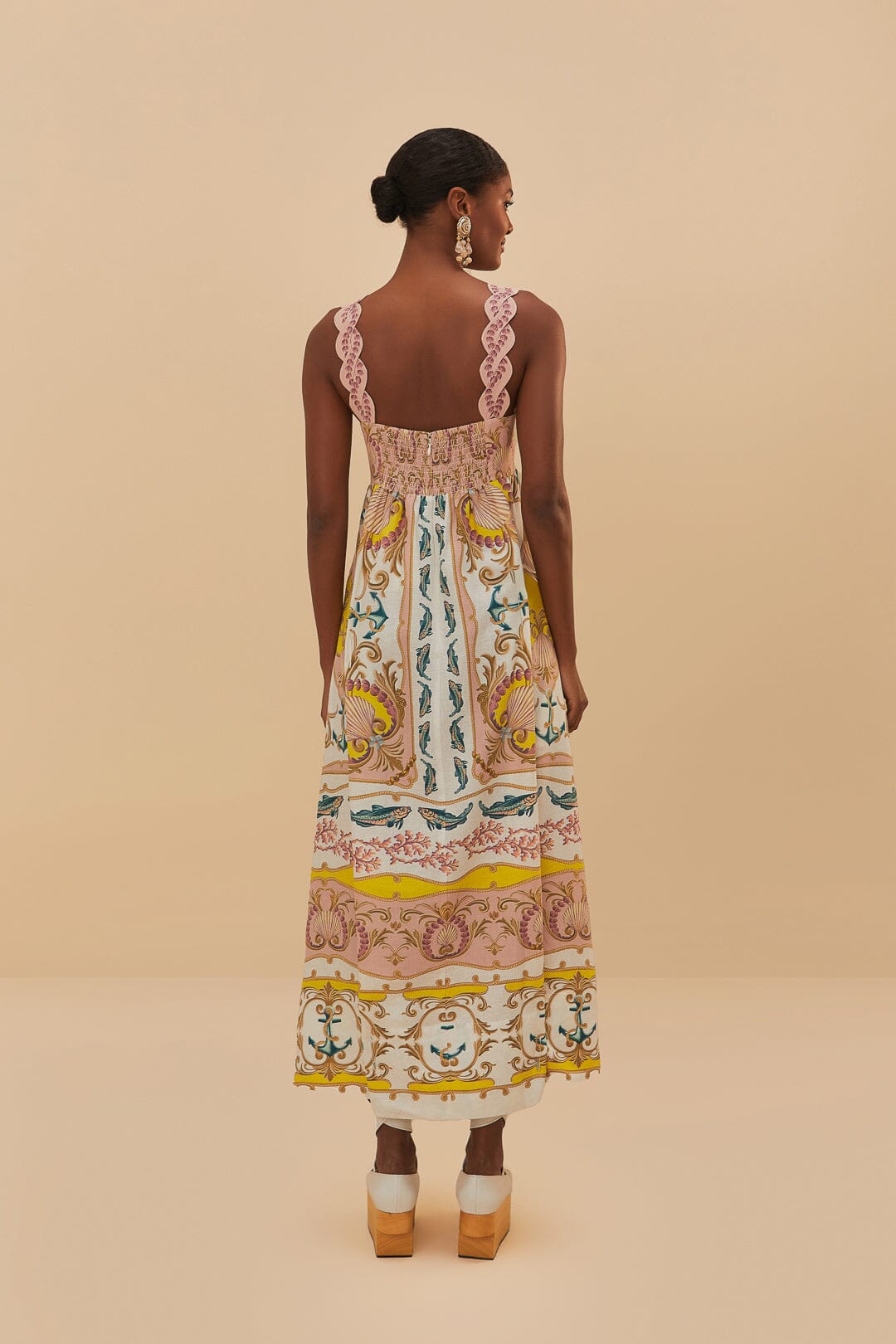 Robe longue magie maritime