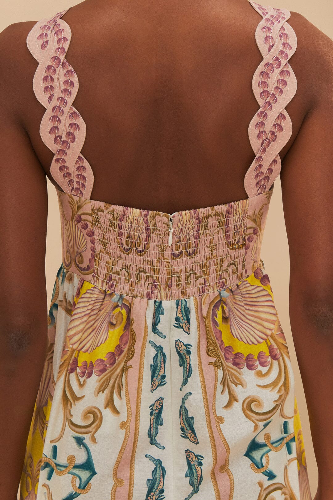 Robe longue magie maritime