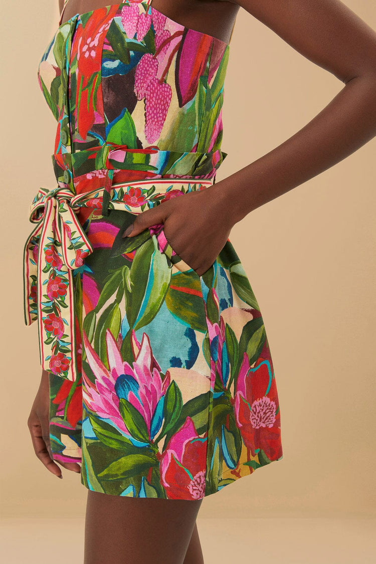 Combi short jardin de rêve