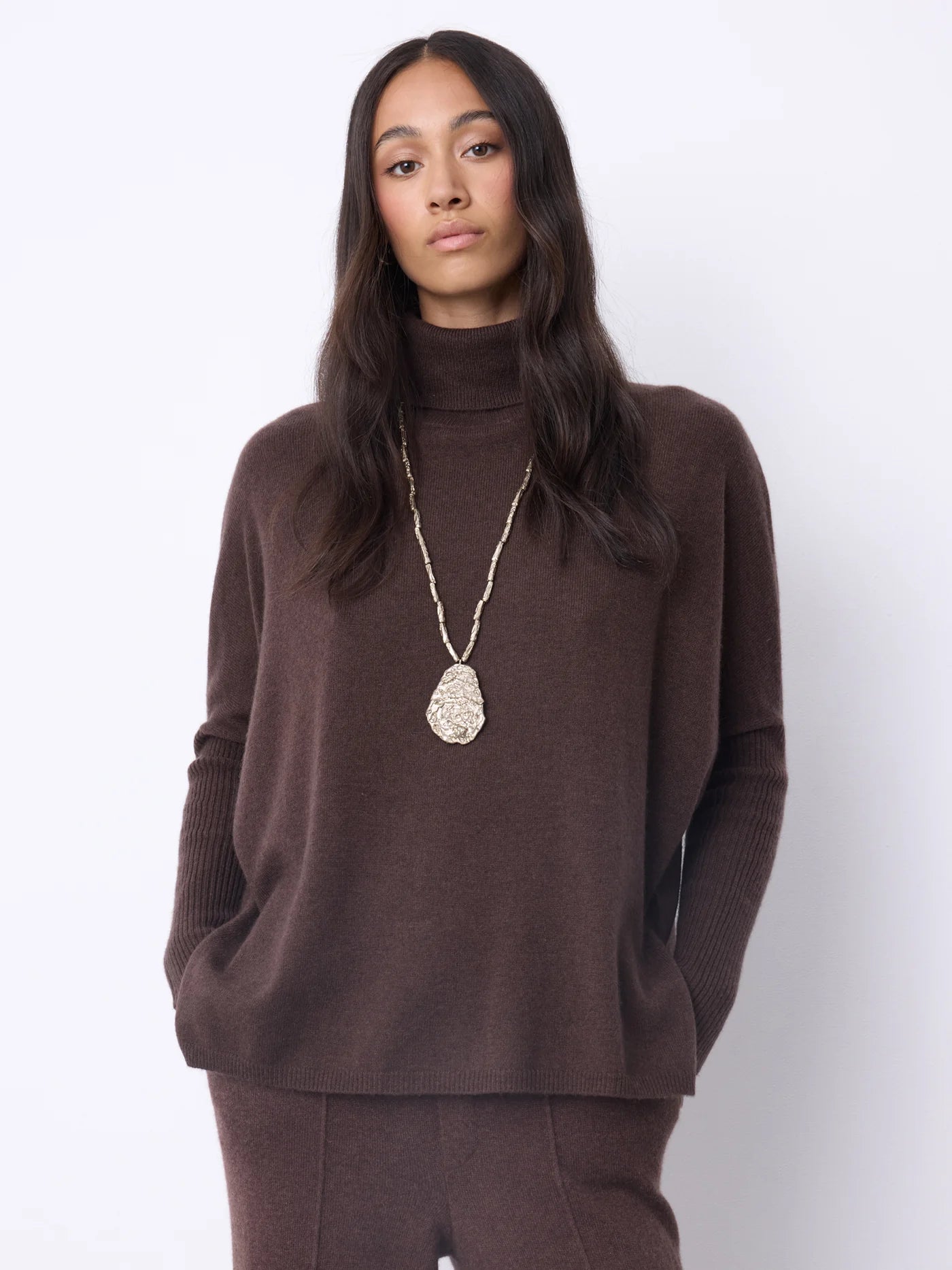 Pull col roulé Margareth