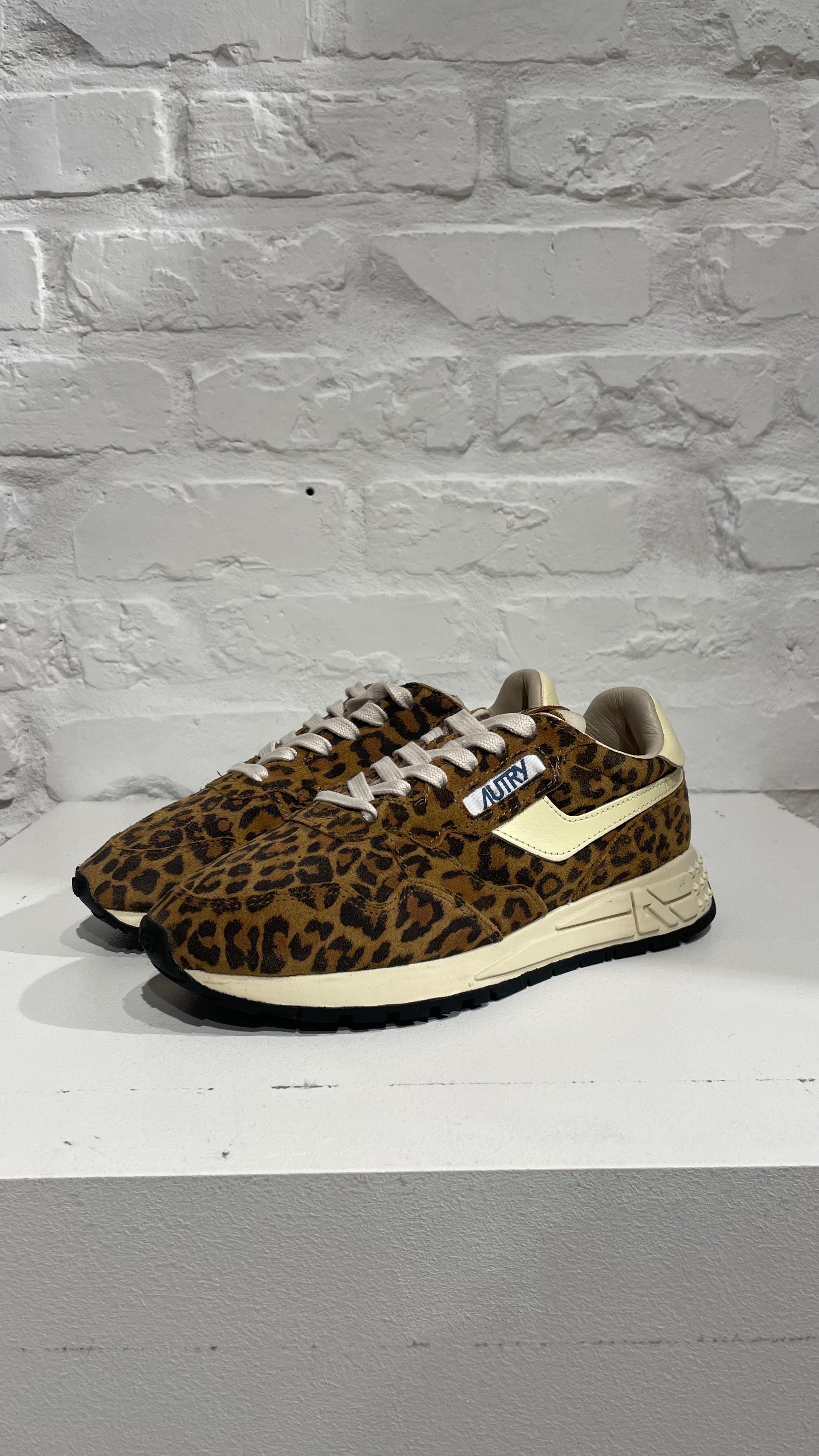 Baskets Reelwind Low light Léopard