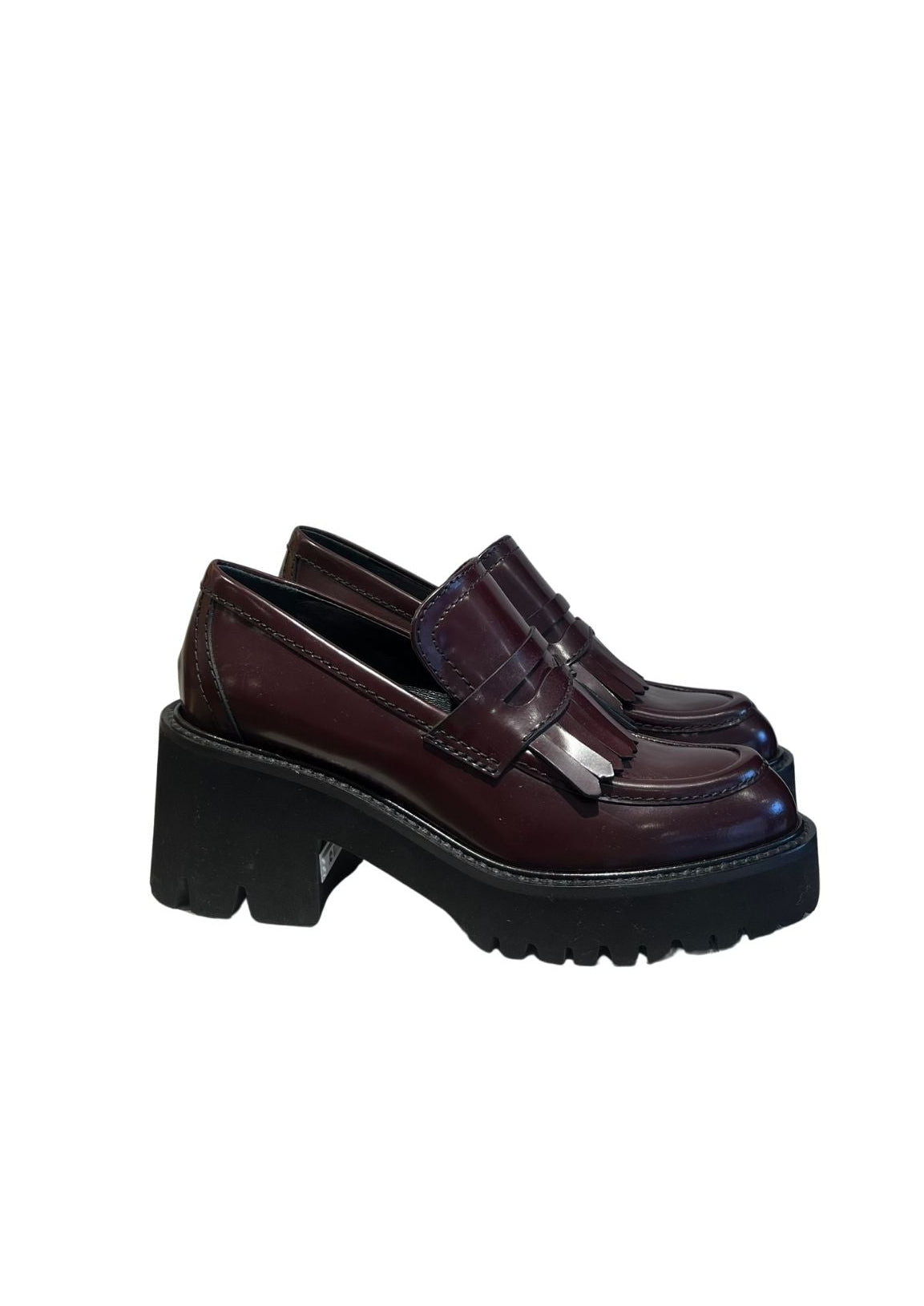 Campbell Leather Heeled Loafers