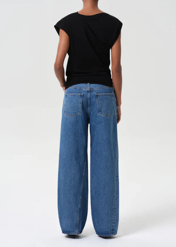 Jeans Twist Low Slung Baggy in MYTH