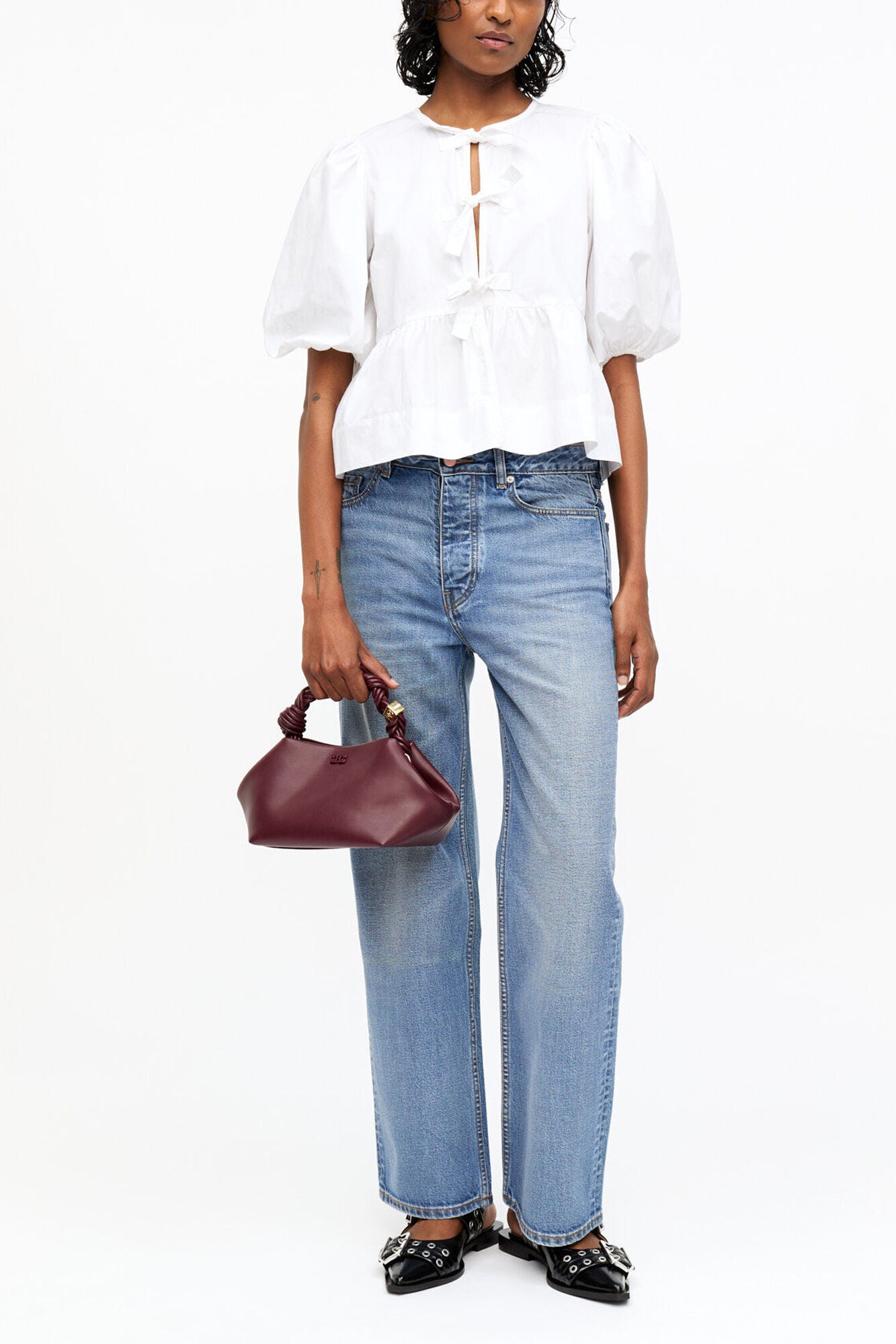 Sac Bou Small Burgundy