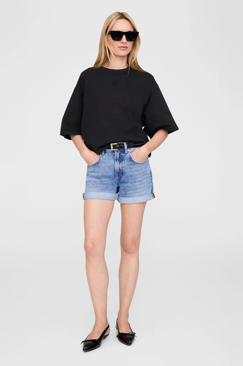 T-shirt cropped Myers
