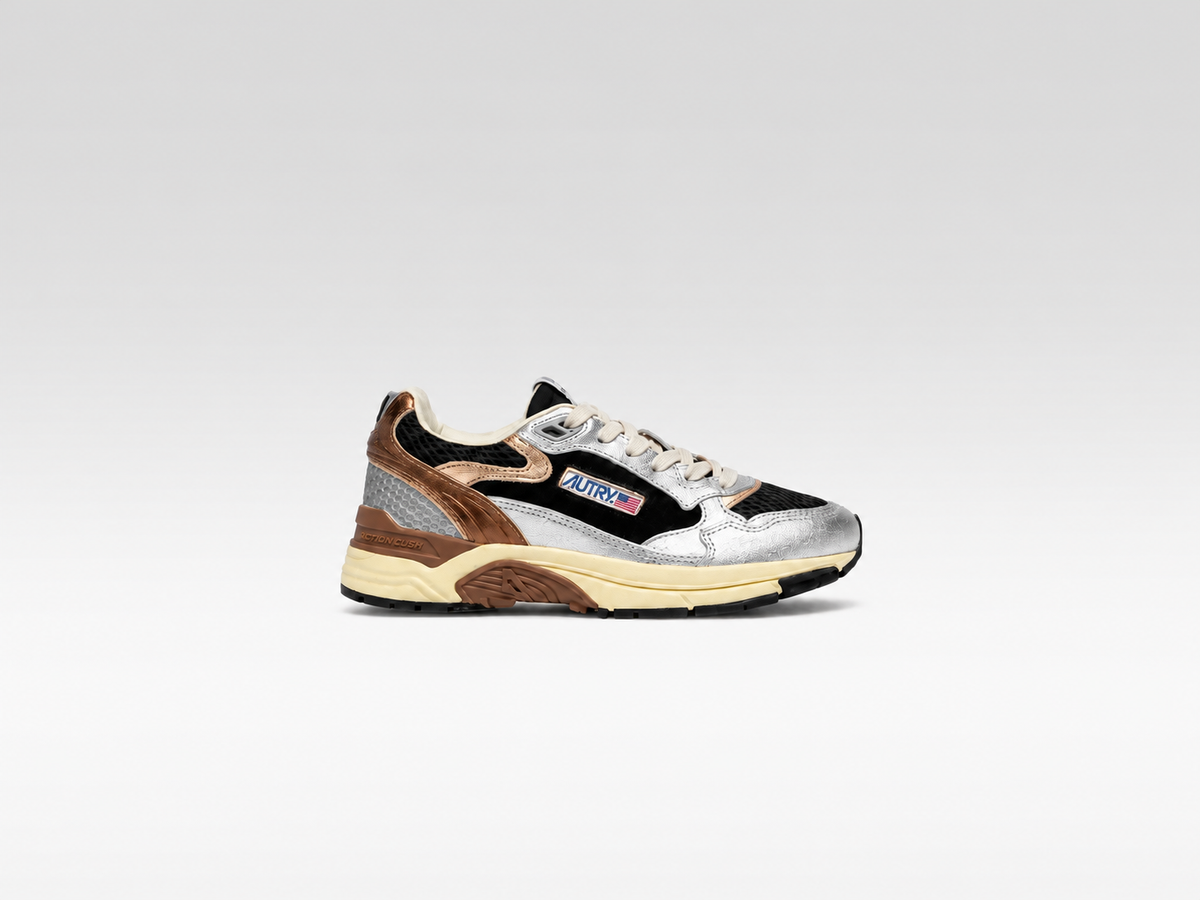 Sneakers Hyperway Low Silver black