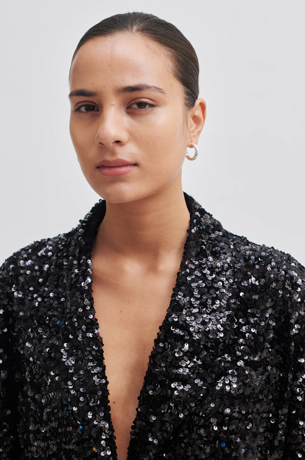 LUXURIOUS crop blazer