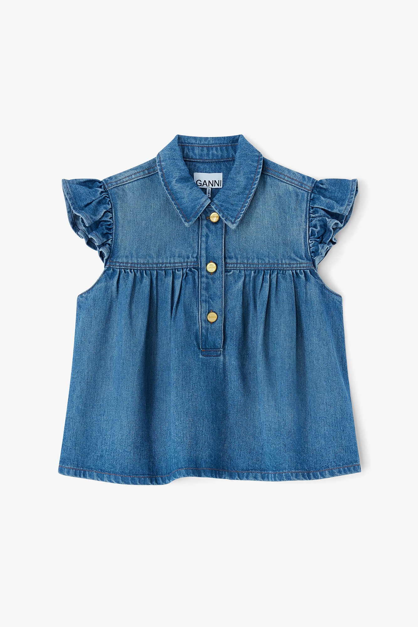 Top GANNI denim