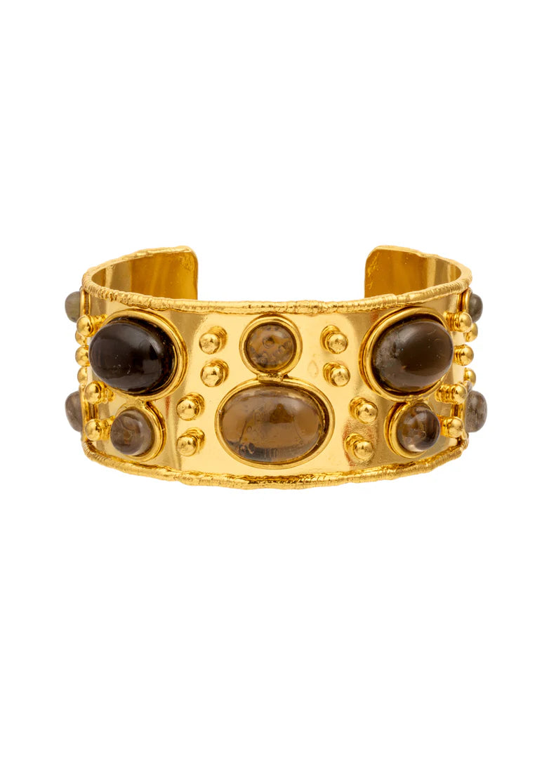 Manchette Byzantine quartz fumé