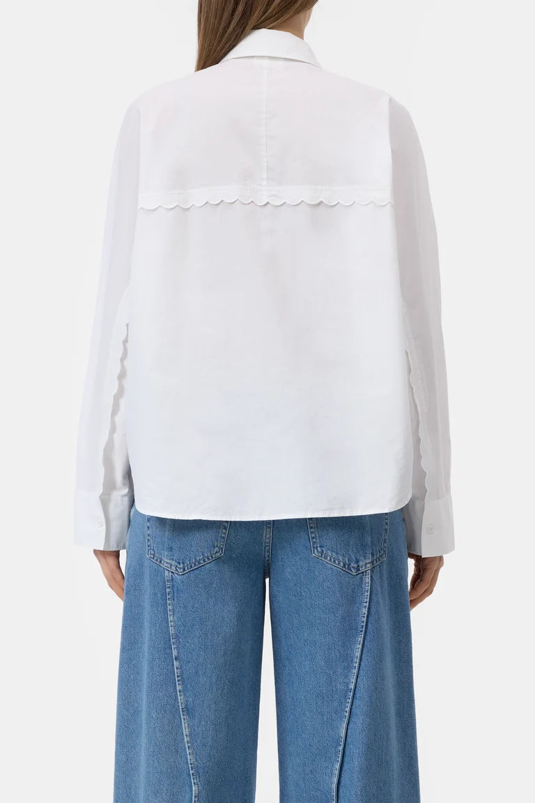 Chemise brodée