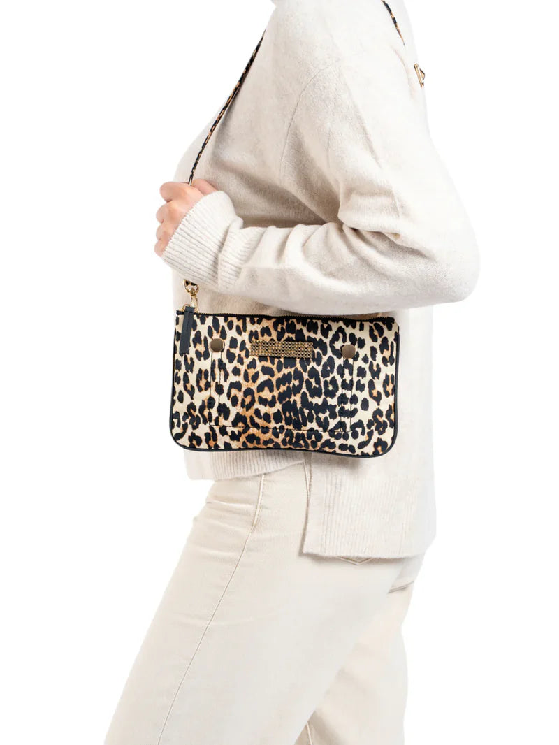 Sac clio Mini Léopard