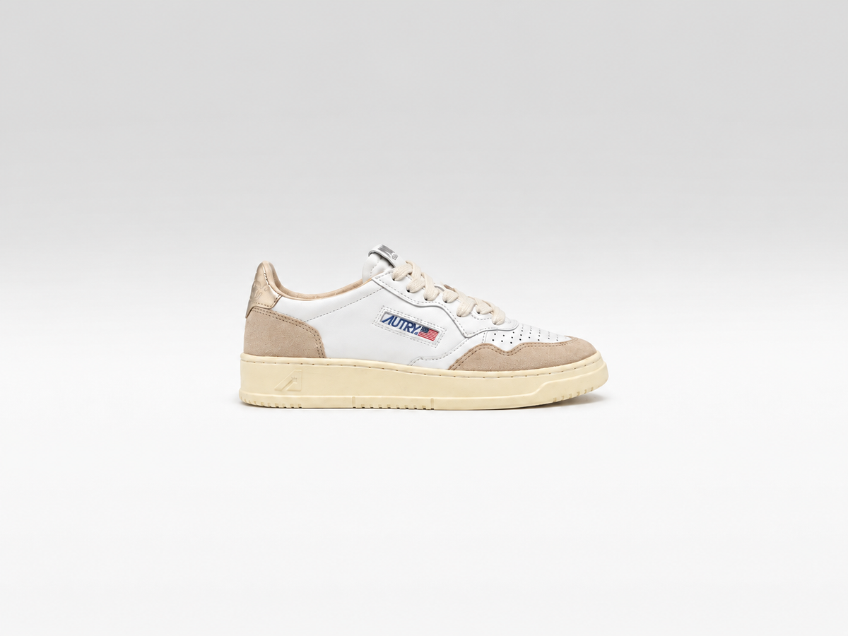 Sneakers Medalist Low Wom Gold & Beige