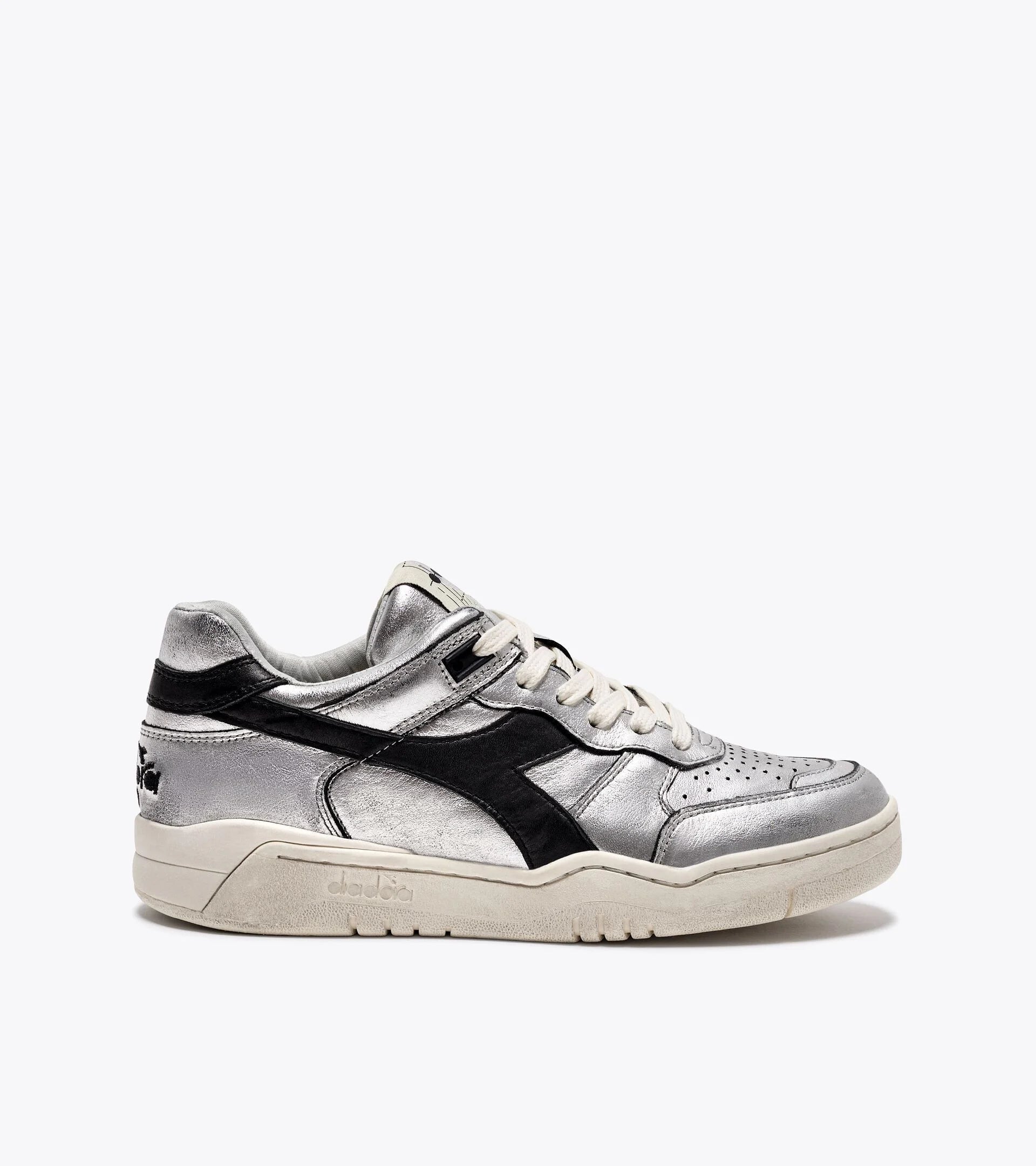 SNEAKERS DIADORA B.560 METALLIC SILVER