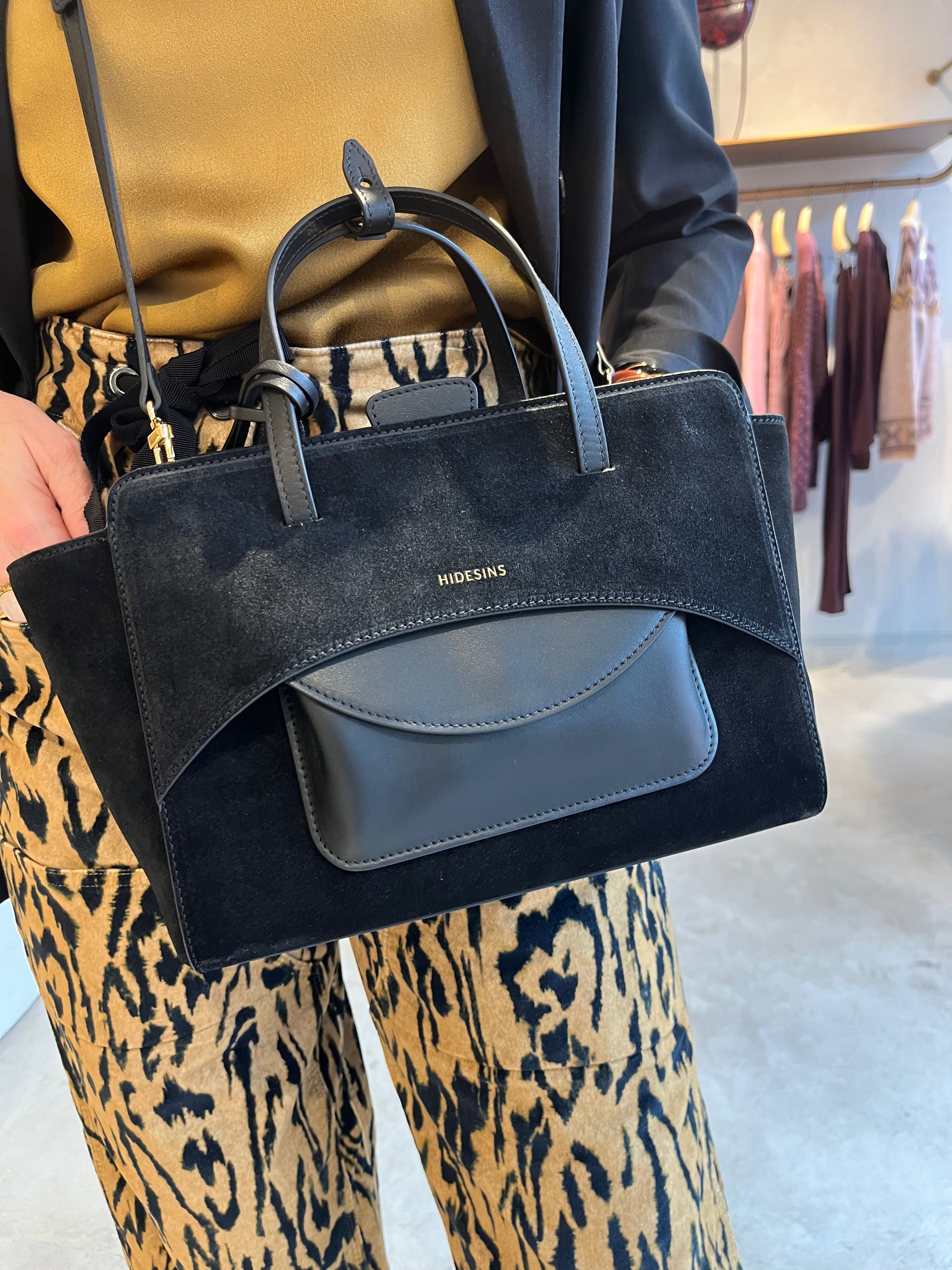 Sac Flap Medium suède