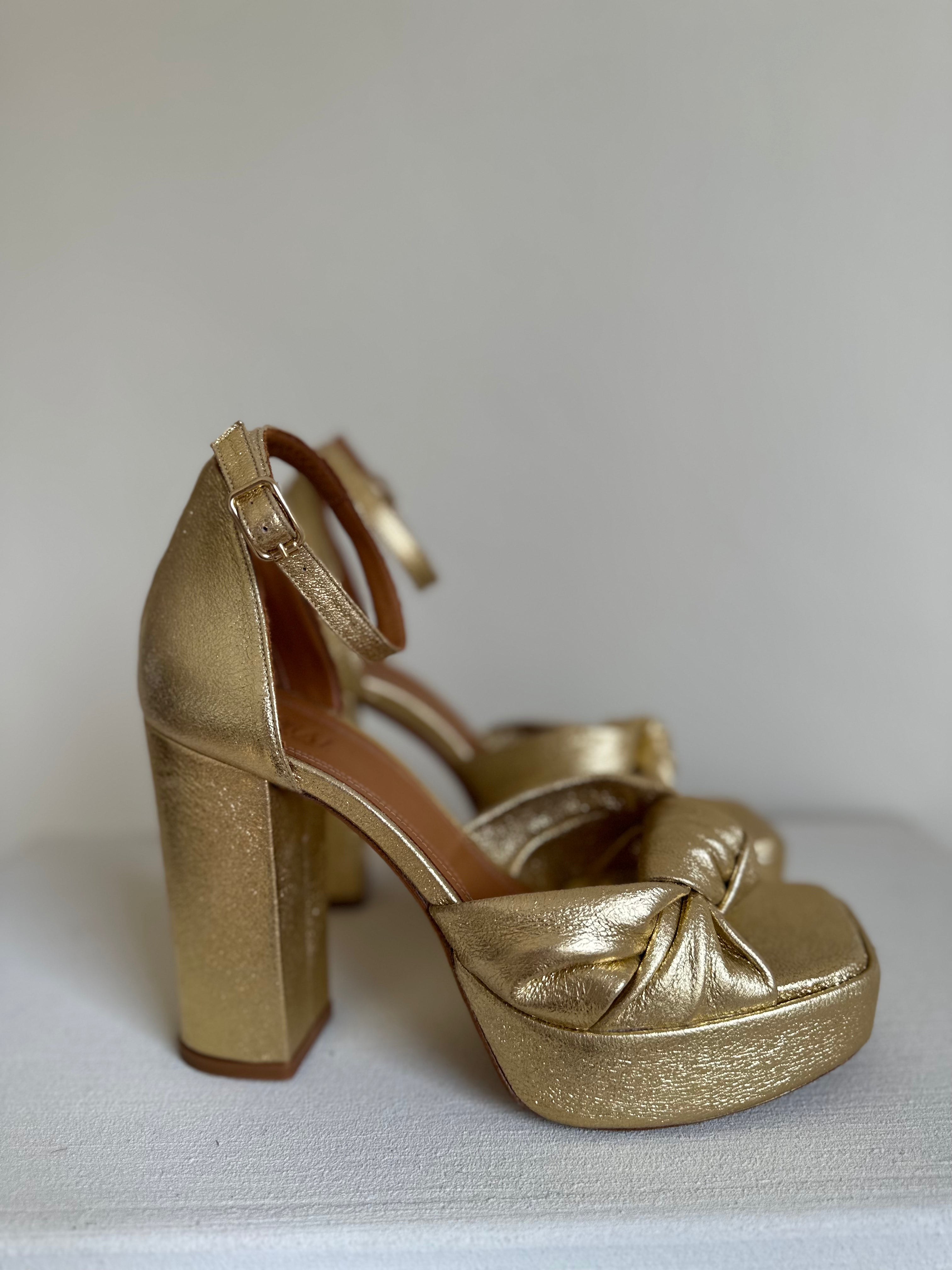 AMAIA Siberi metalen haksandalen