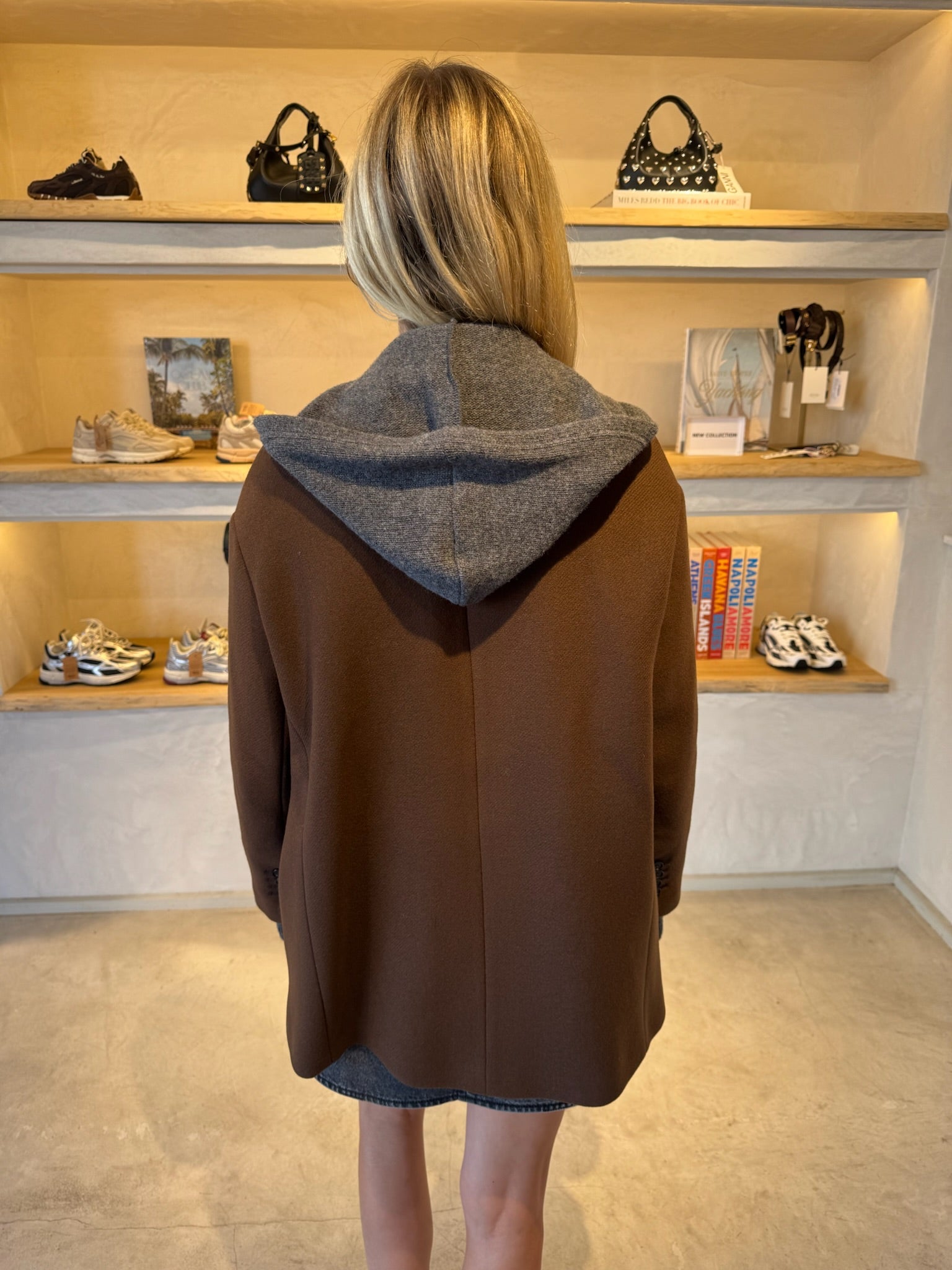 Veste à capuche Castagna