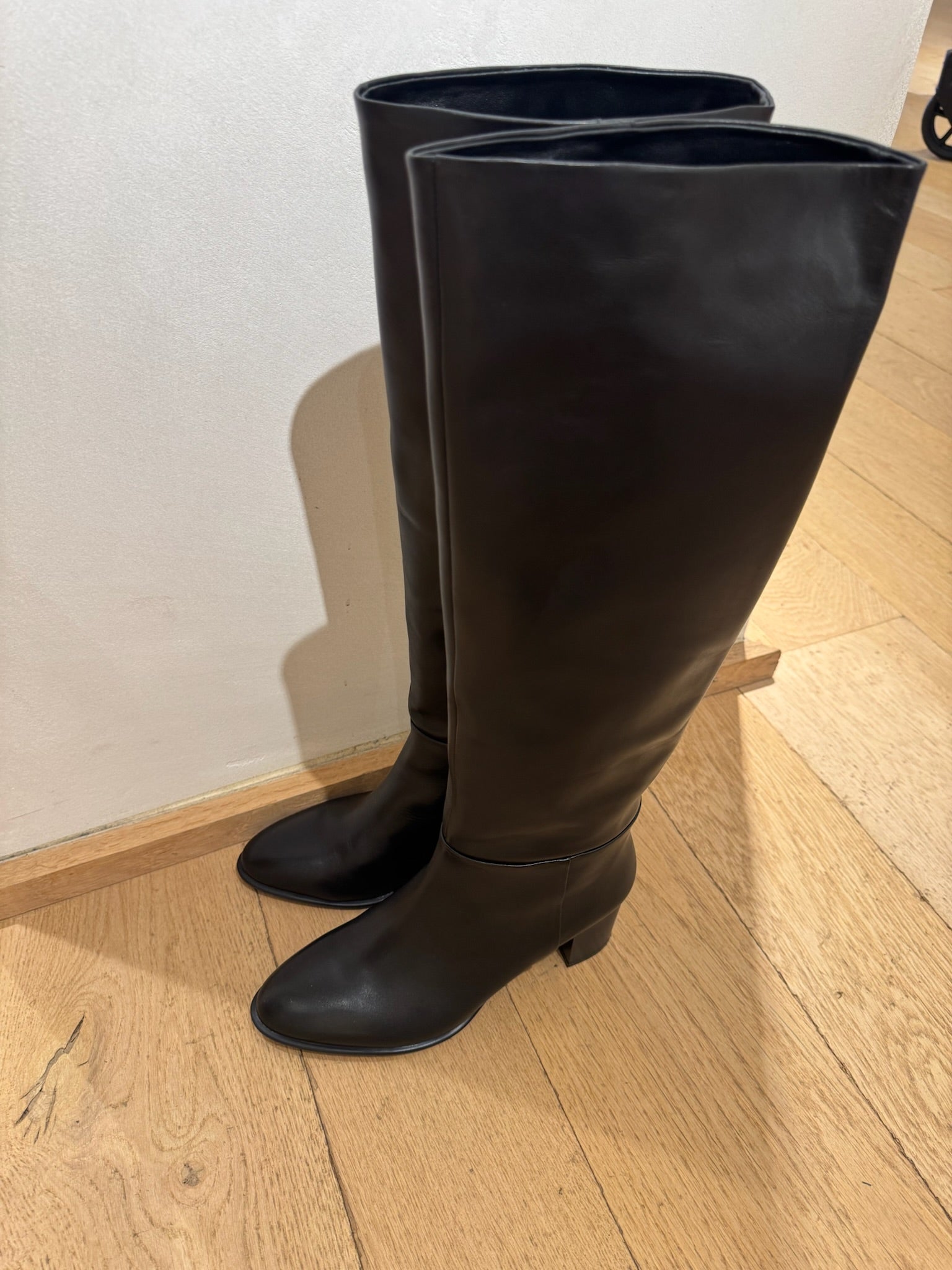 Bottes hautes à talons