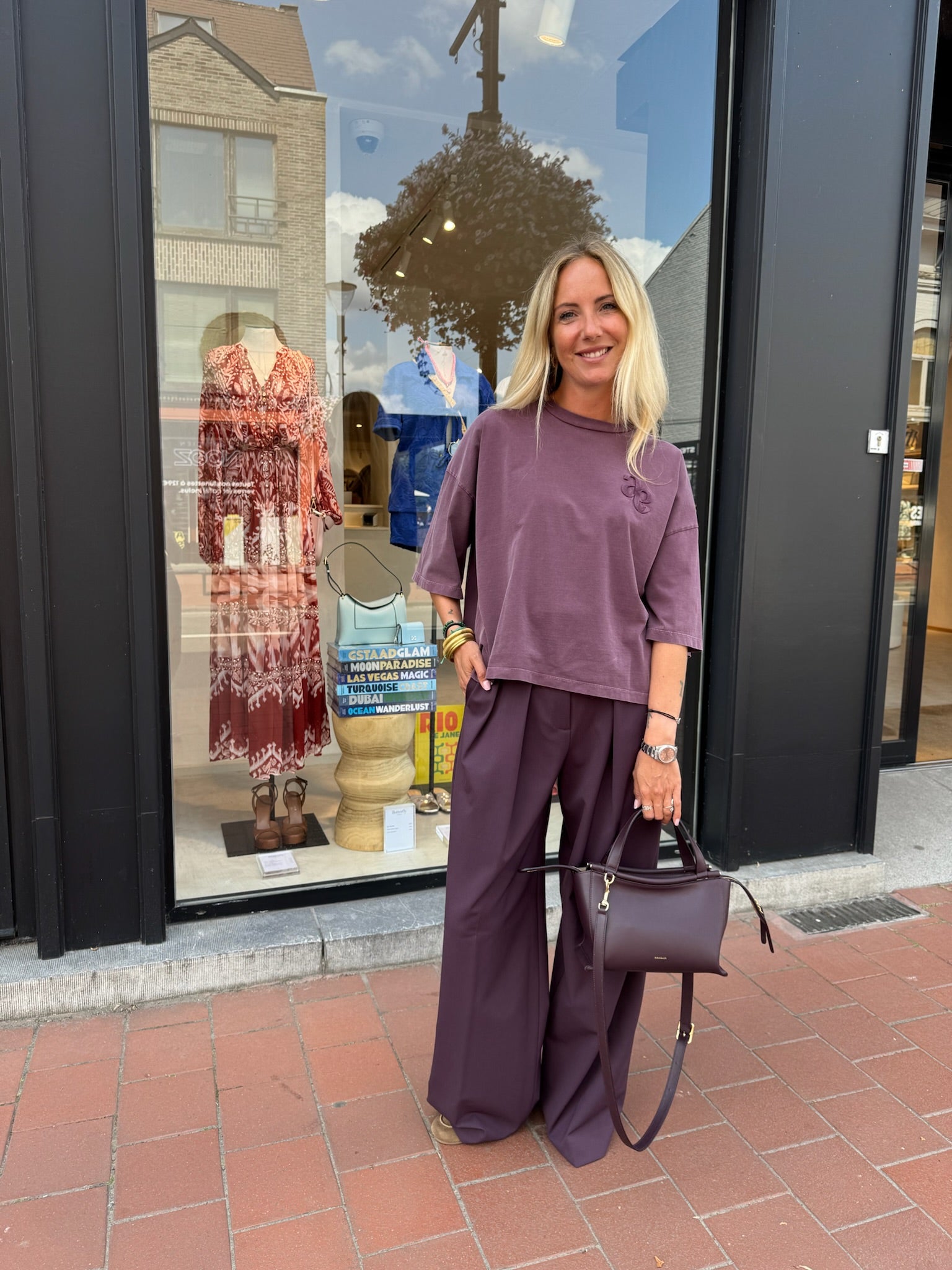 Pantalon Palazzo 2 Pinces