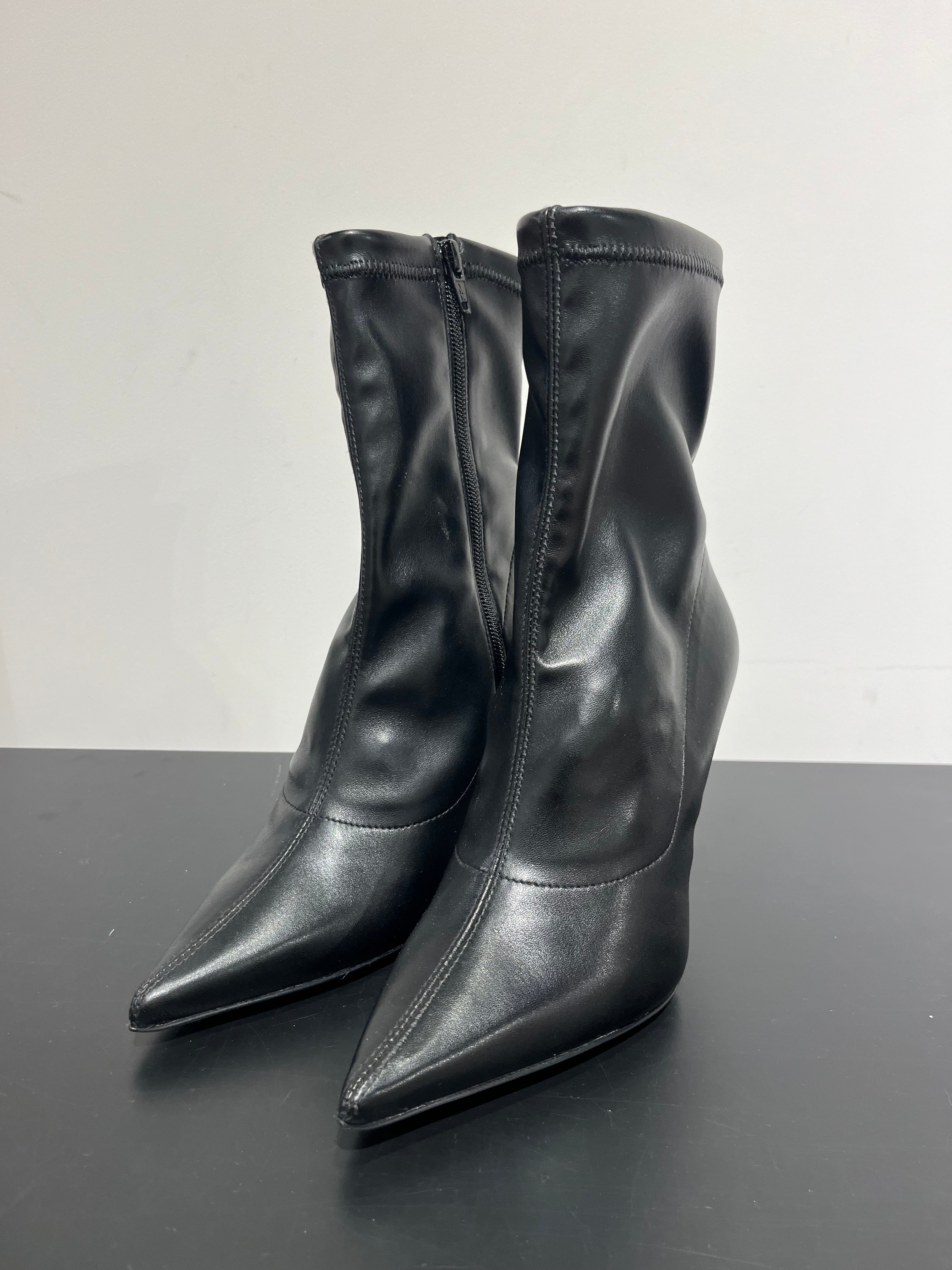 FABER sock heel boots