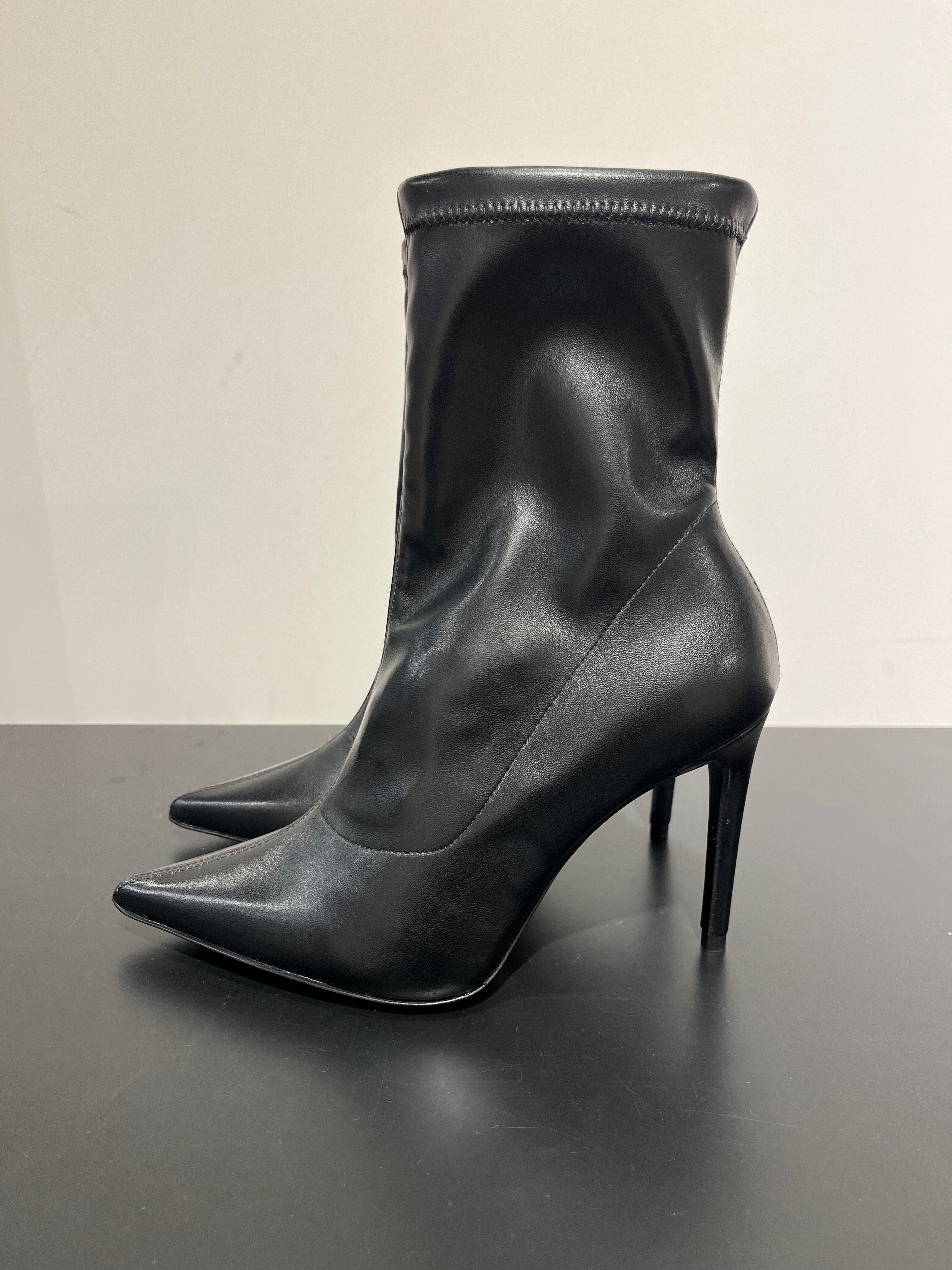 FABER sock heel boots