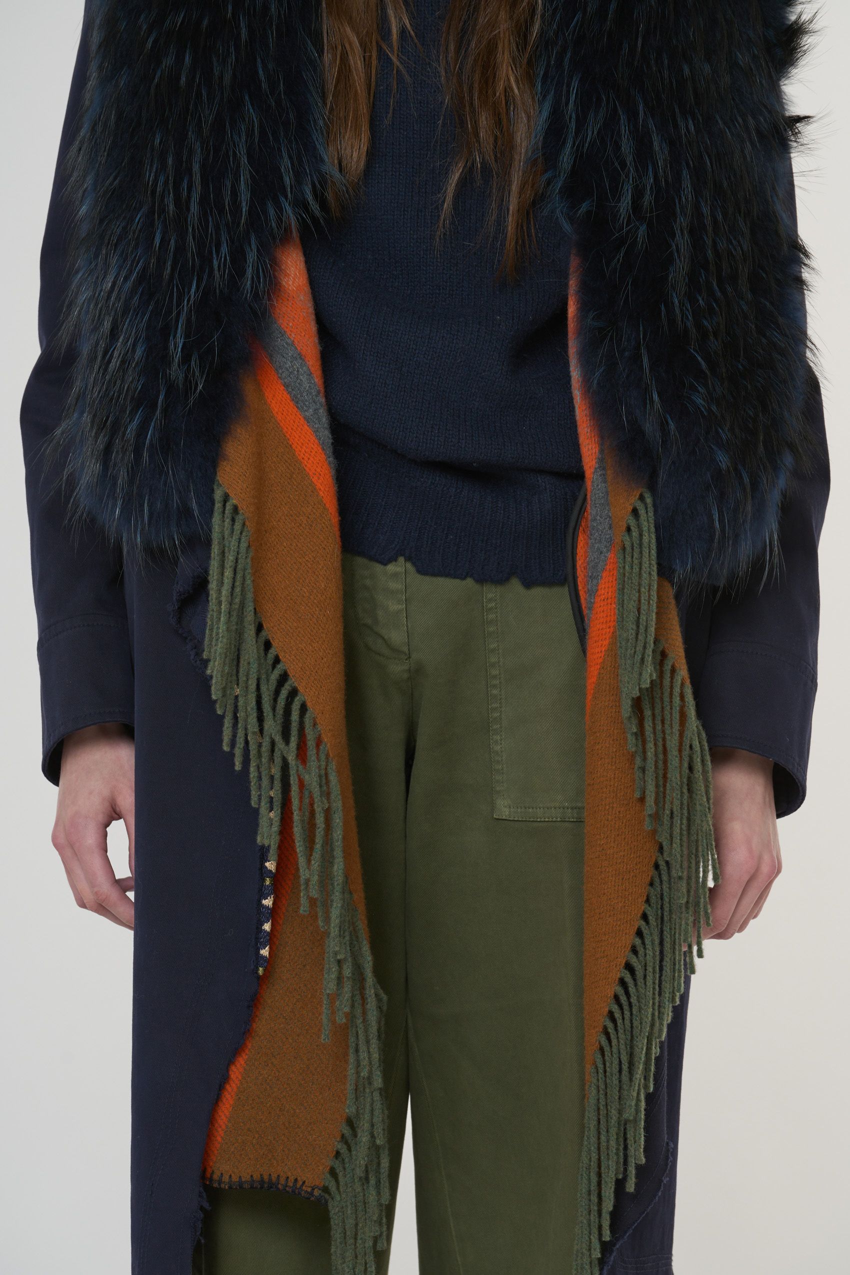 MANTEAU PARKA À FOURURE