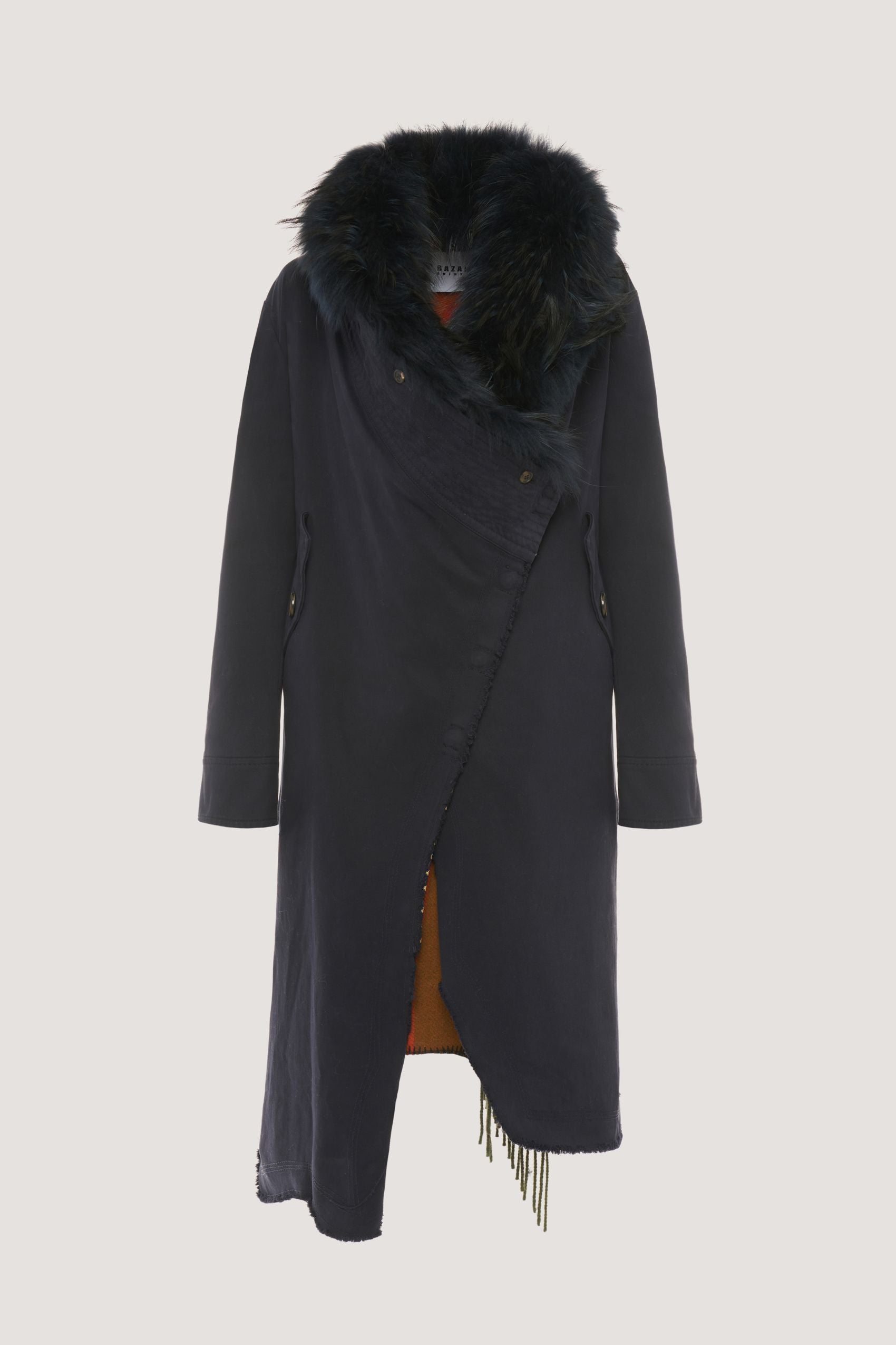 MANTEAU PARKA À FOURURE