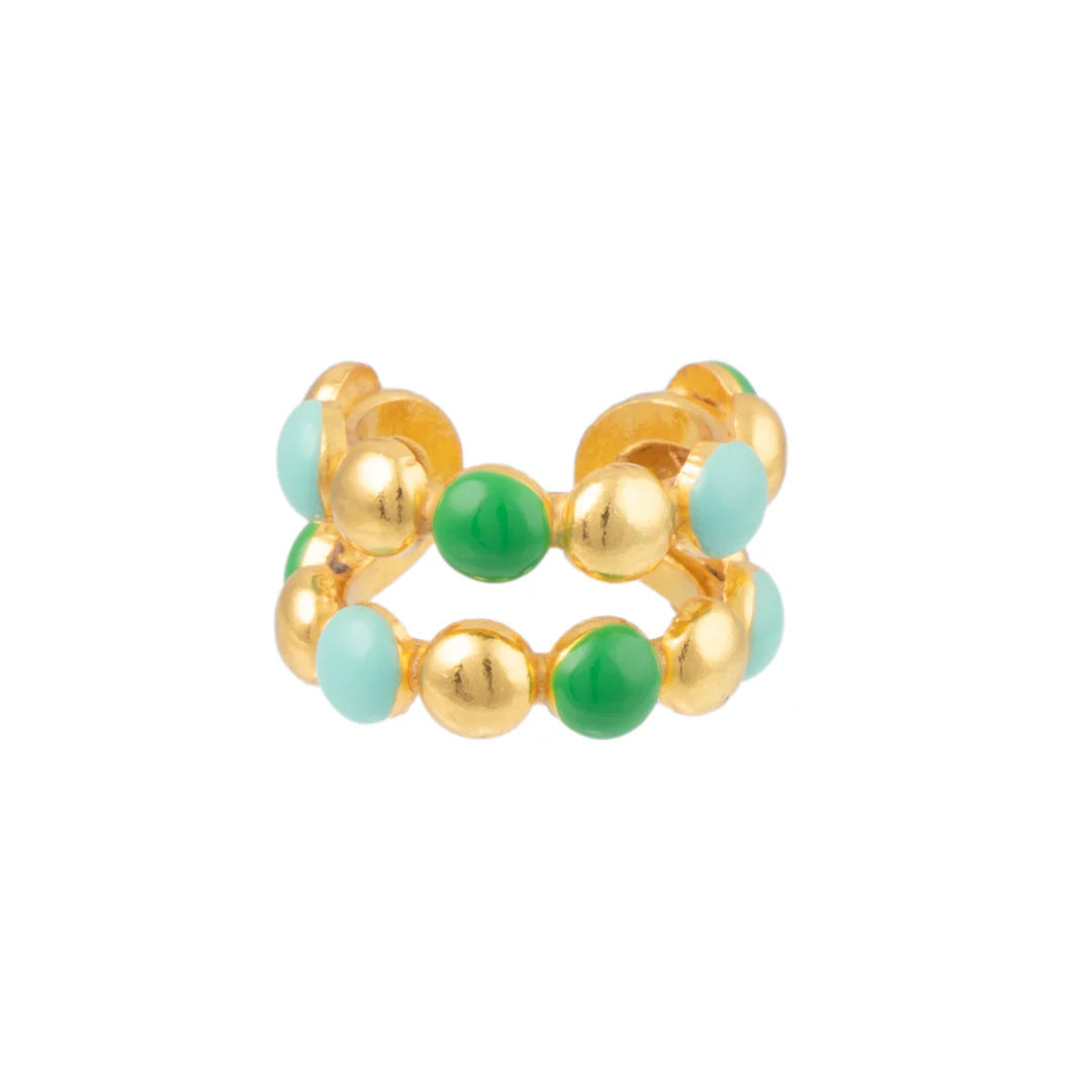 Bague Dots double
