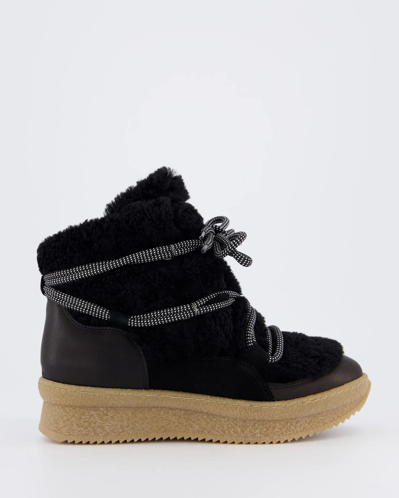 Boots neige GSTAAD en mouton