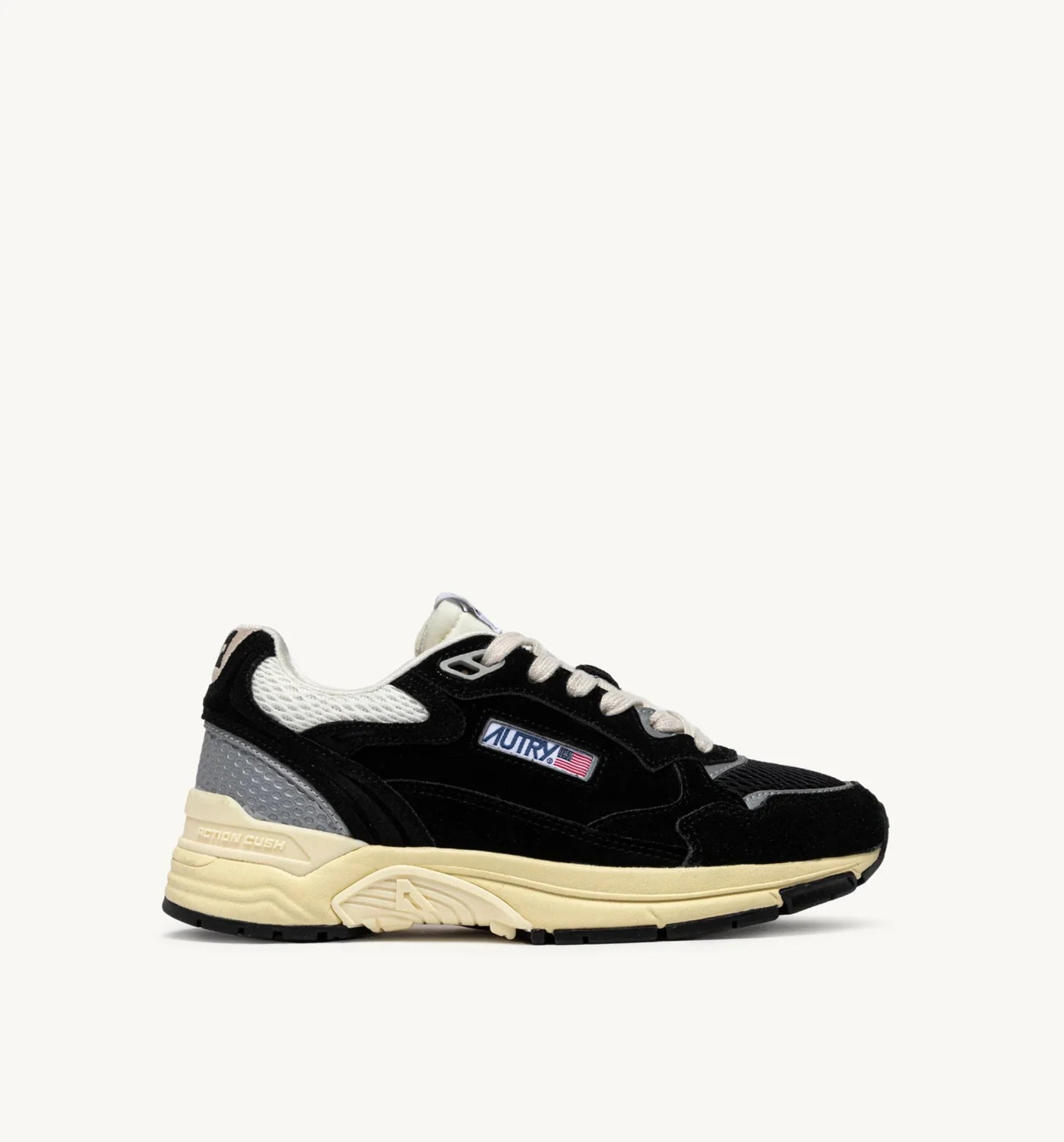 Baskets Hyperway Low noir & silver