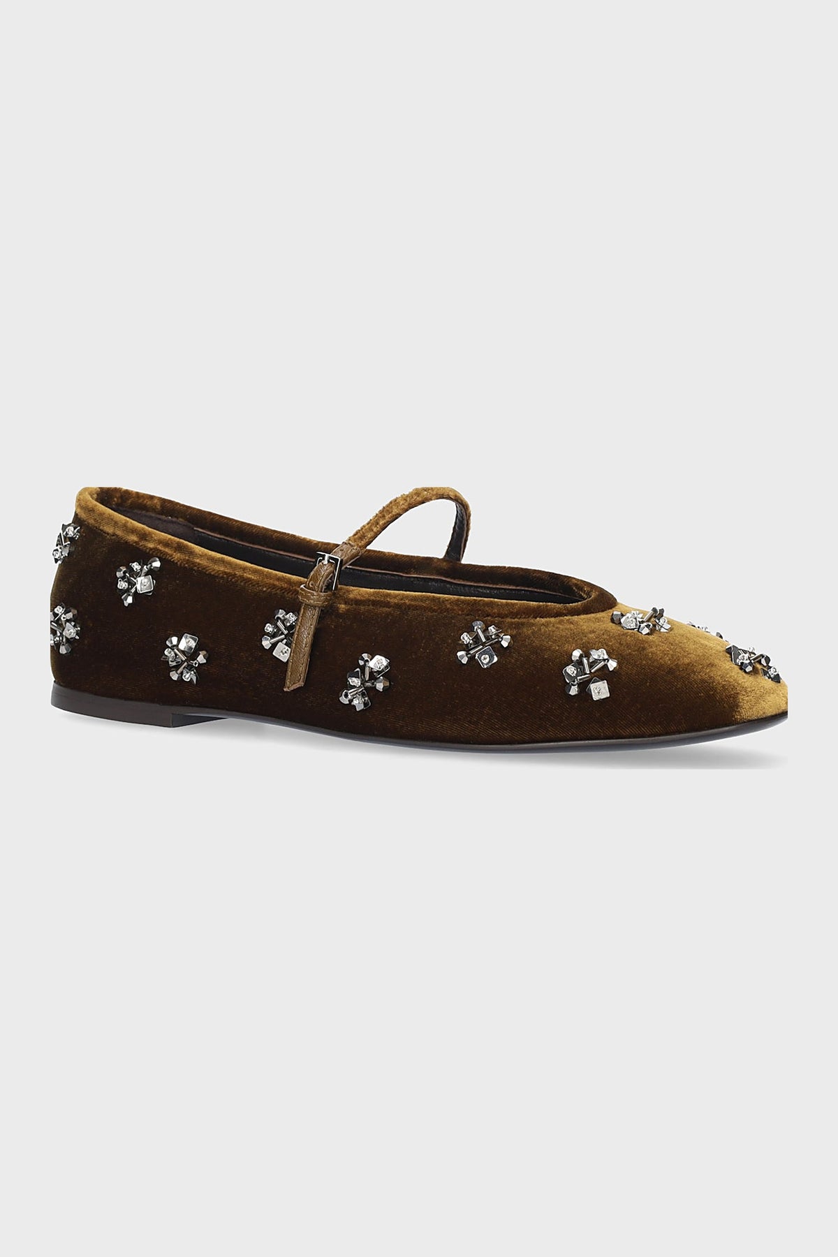 Ballerines Nivea velours bijoux Lola Cruz