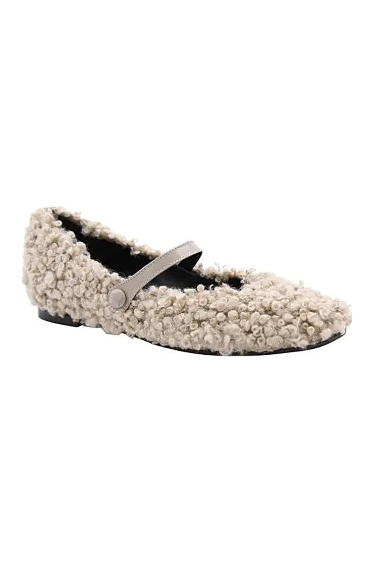 CHAFIA teddy ballerinas