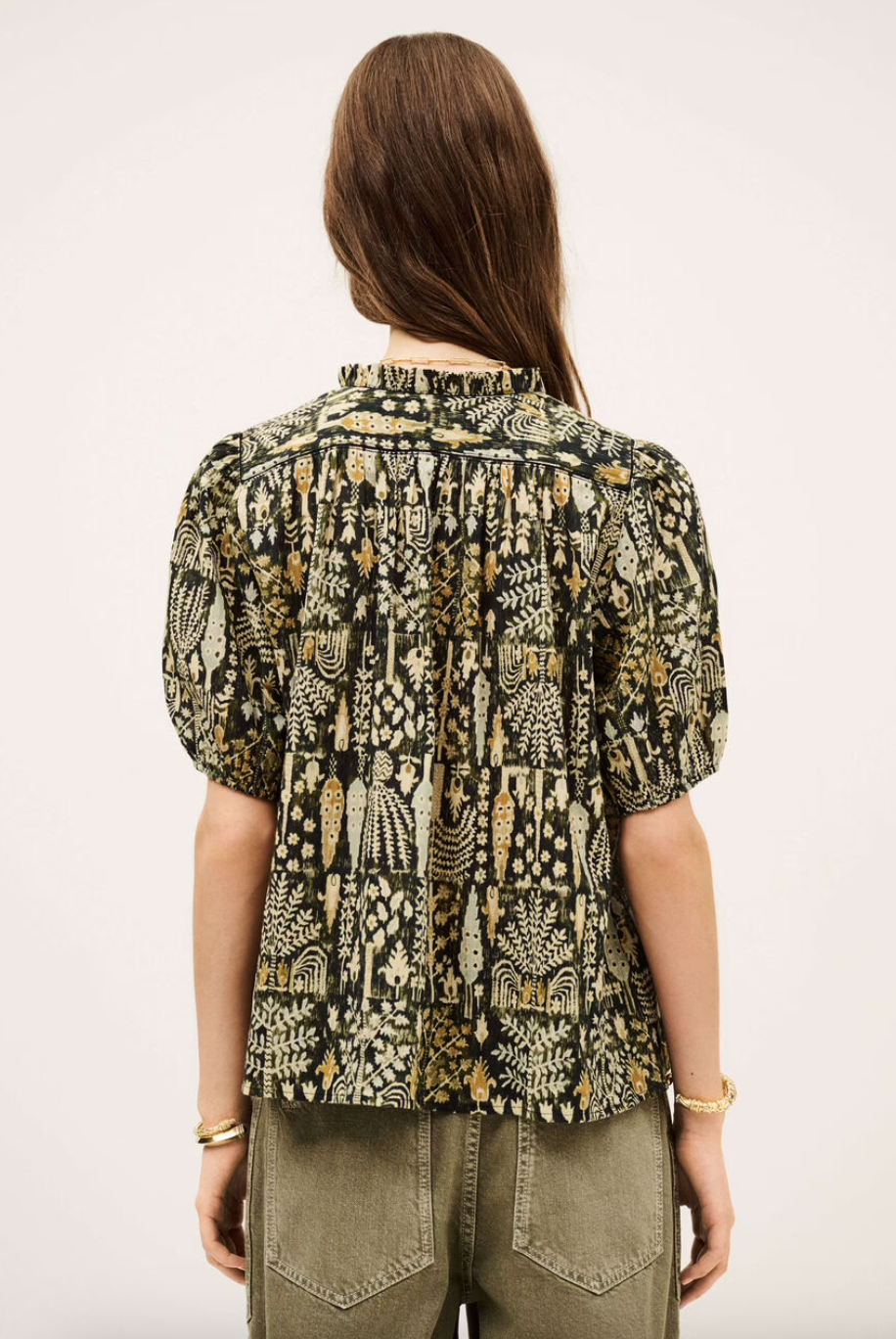 Blouse print PUEBLO