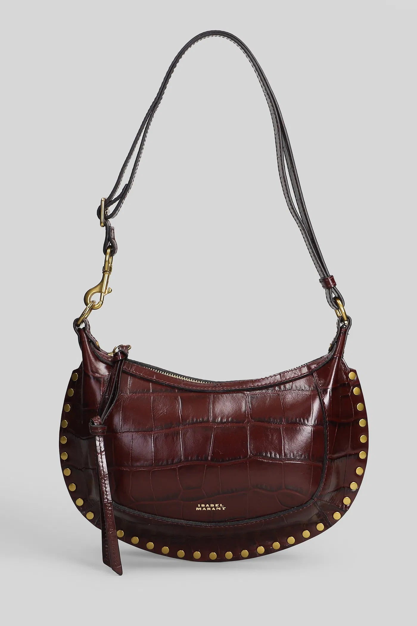 Sac Oskan Moon burgundy python