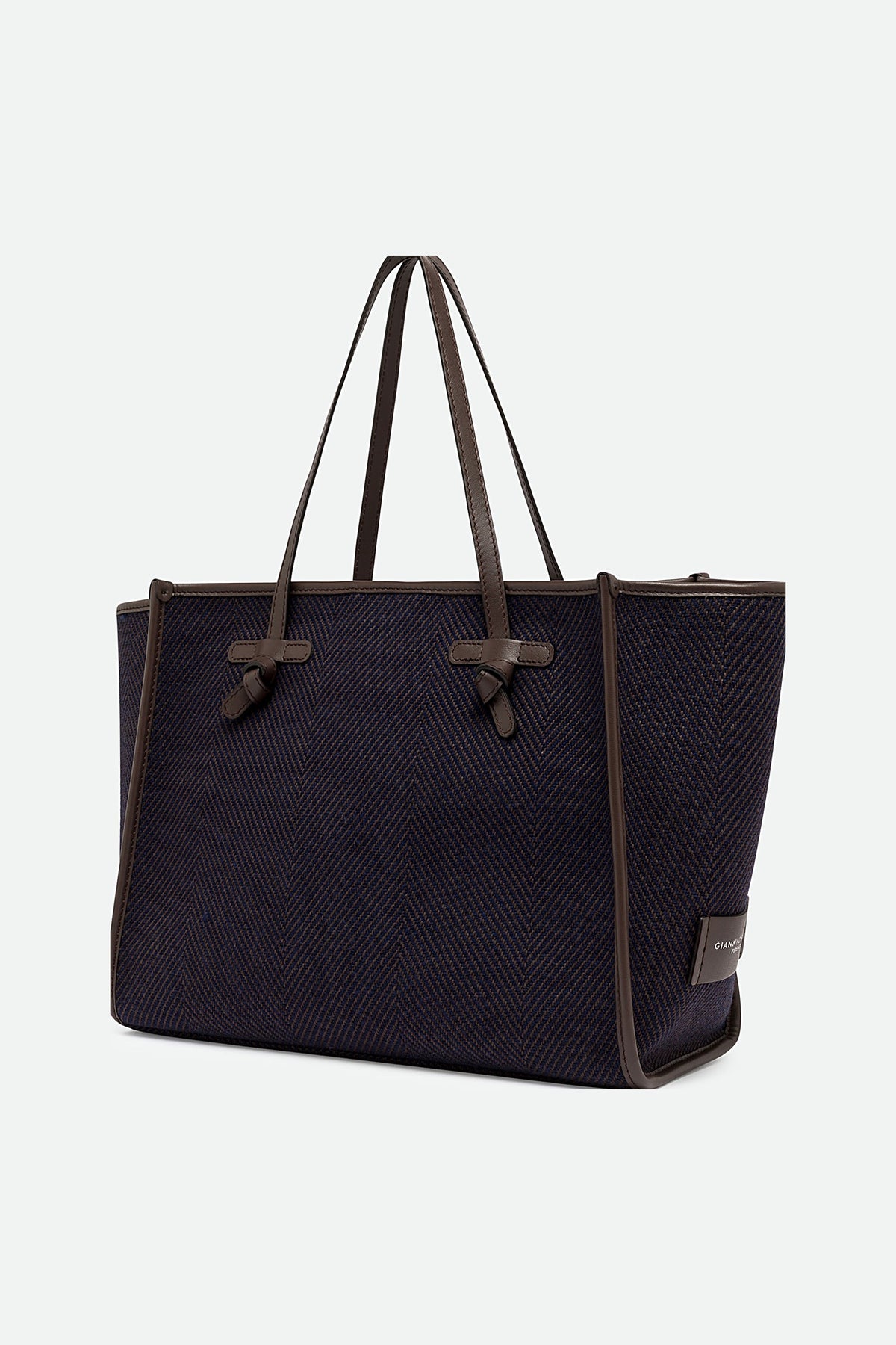 Cabas Marcella laine chevrons Gianni Chiarini