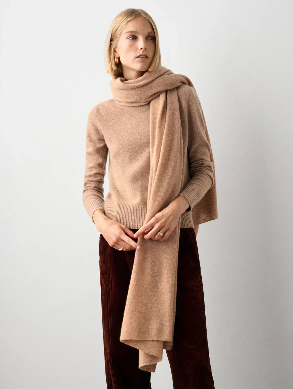 Écharpe Cashmere Travel Wrap