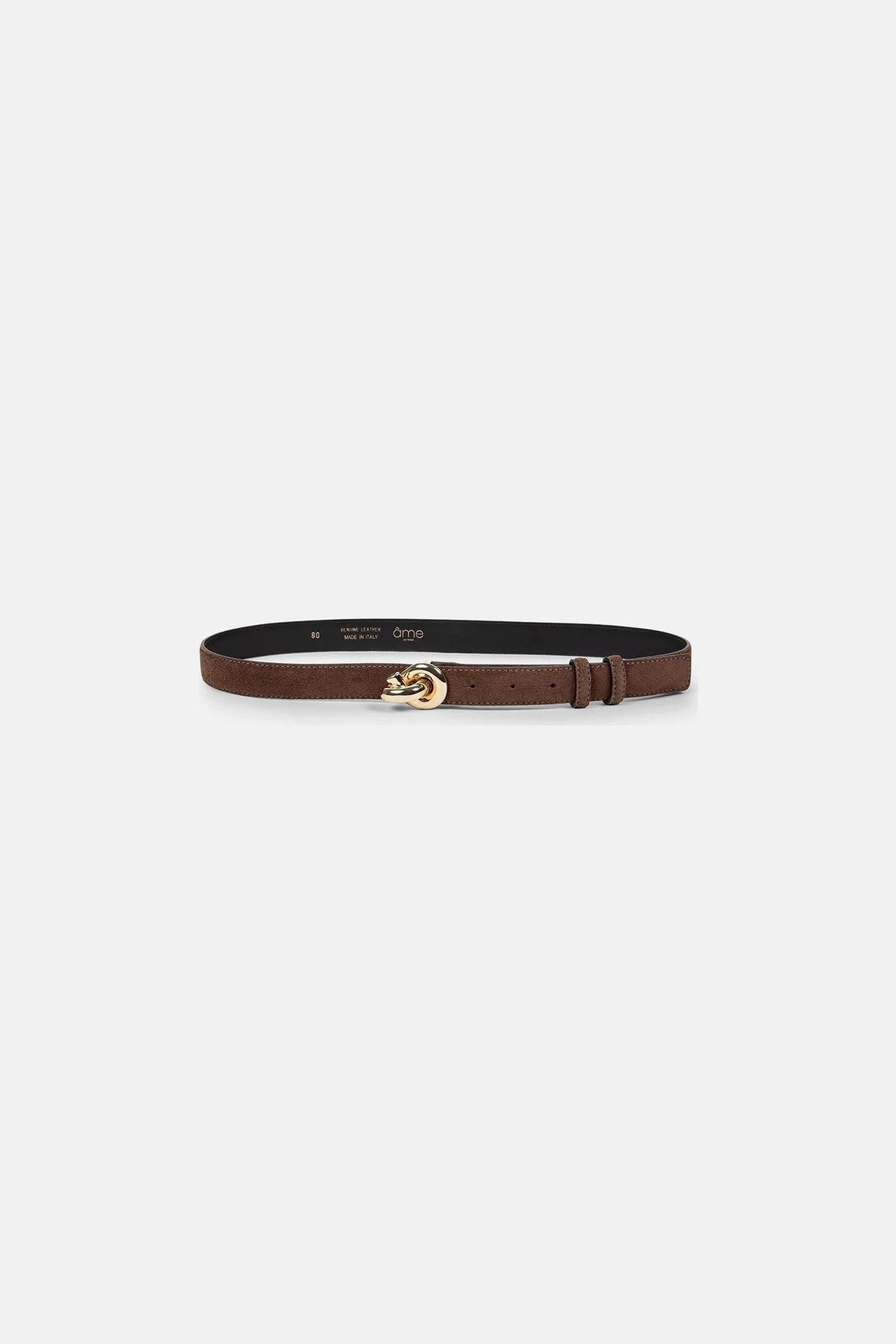 Suède riem LIVELY bruin