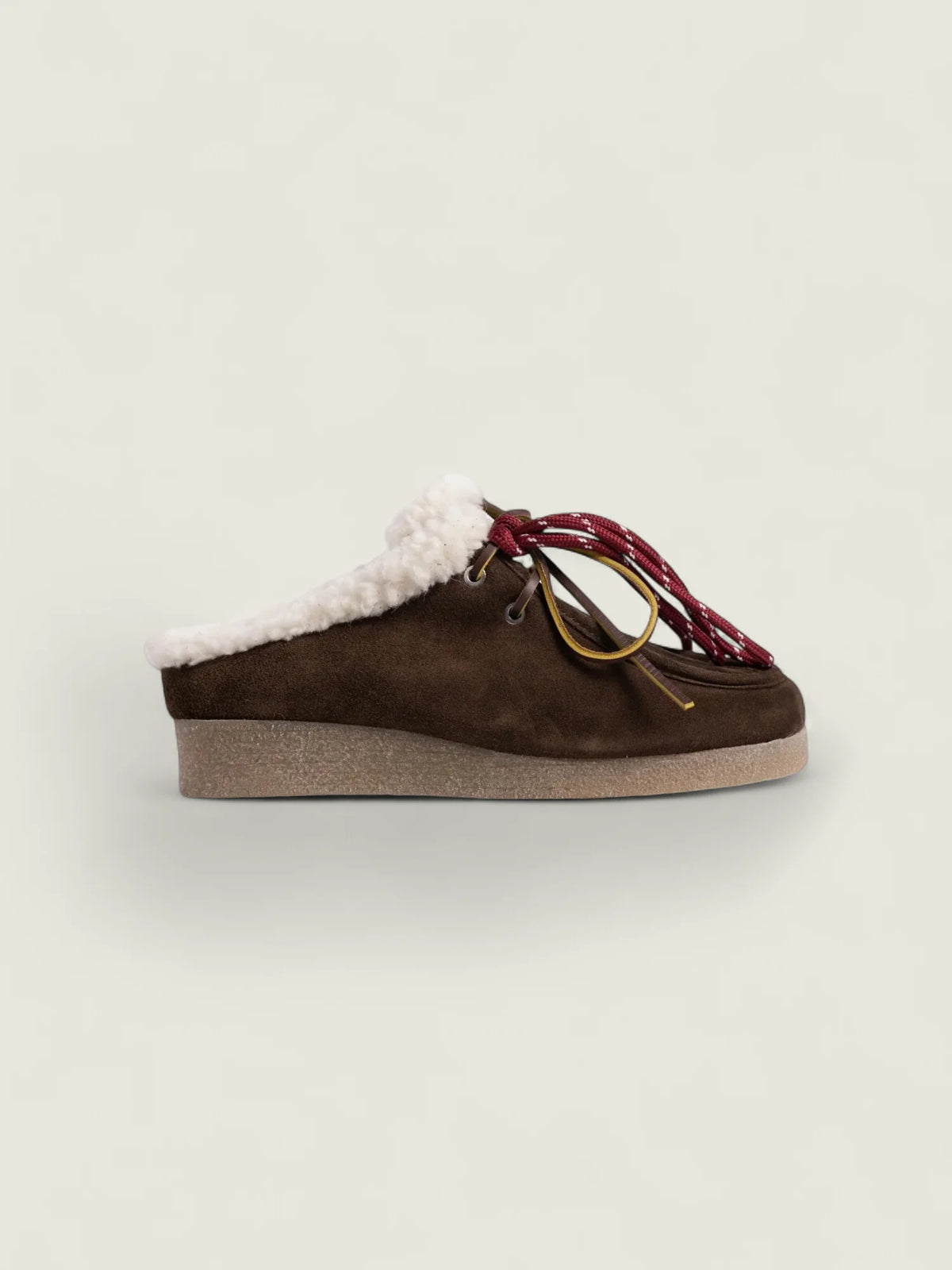 Mules DOLOMITI suede fourrées
