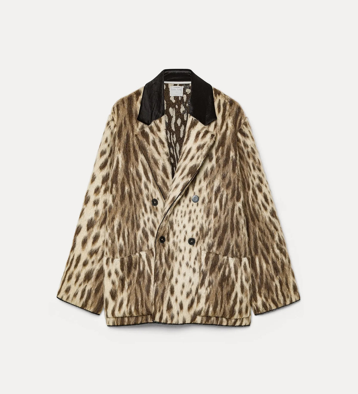 Veste Royal leopard jacquard