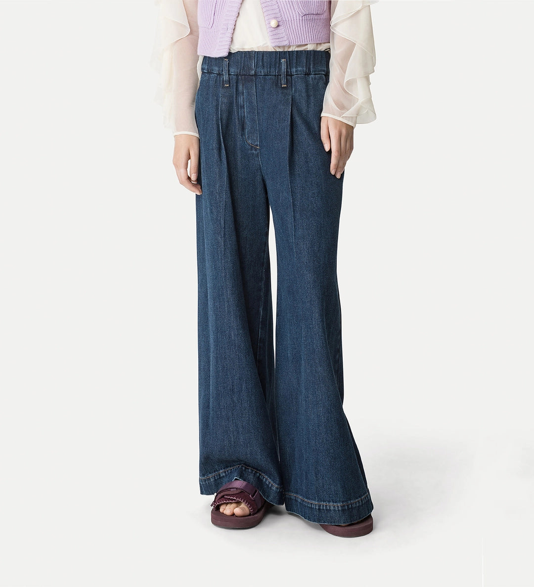 Pantalon loose denim