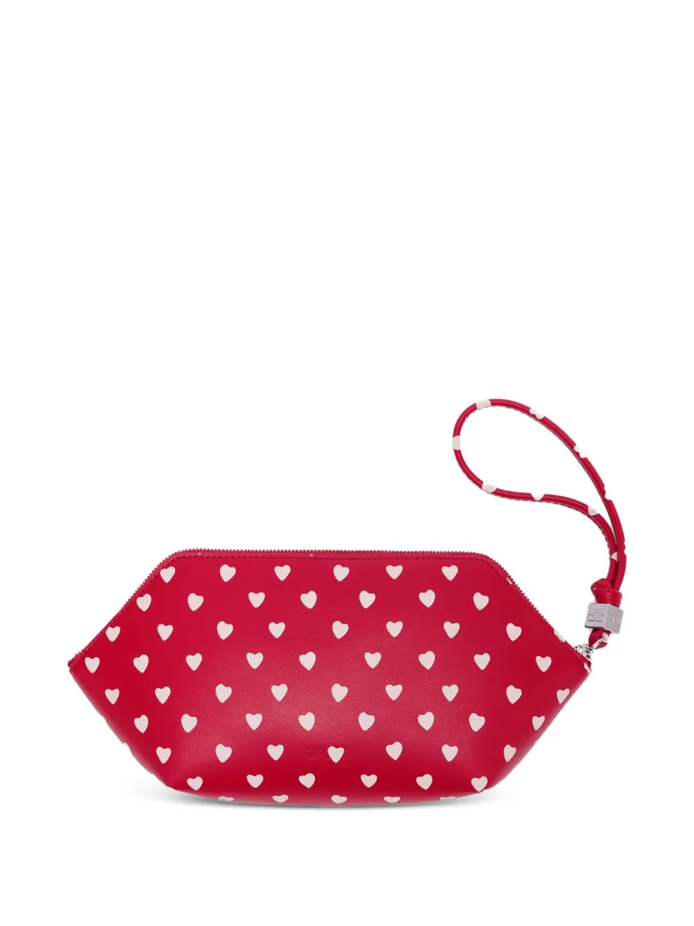 Pochette rouge à coeur