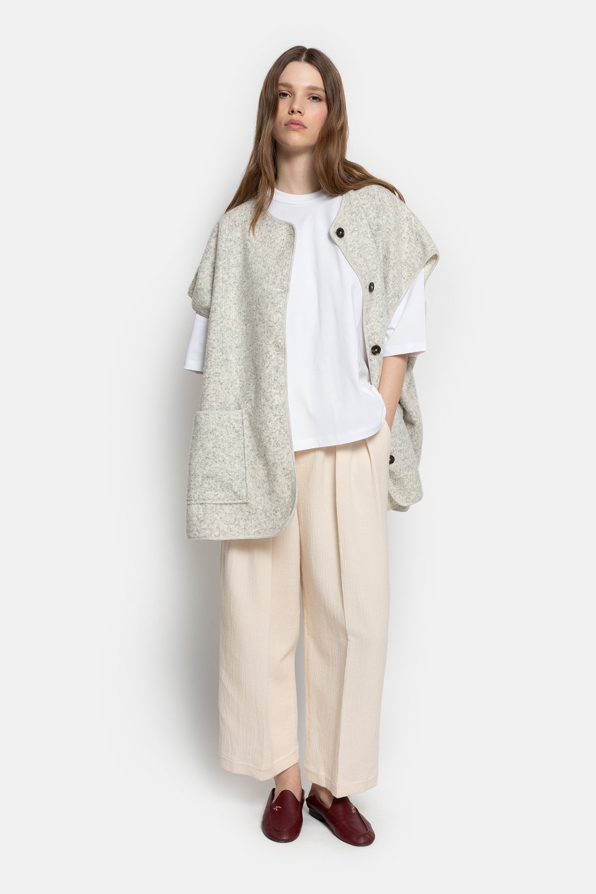 Veste sans manche Ines