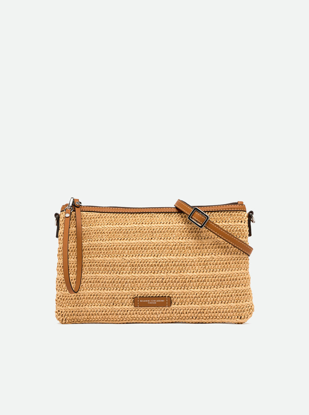 Pochette raffia